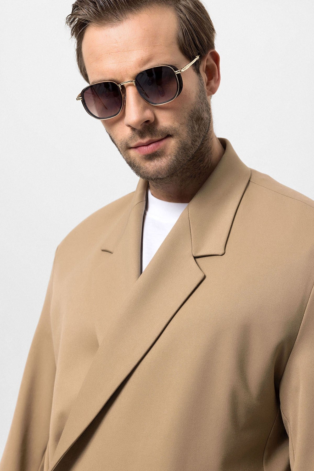 Antioch Double-Breasted Men's Blazer with Hidden Pockets