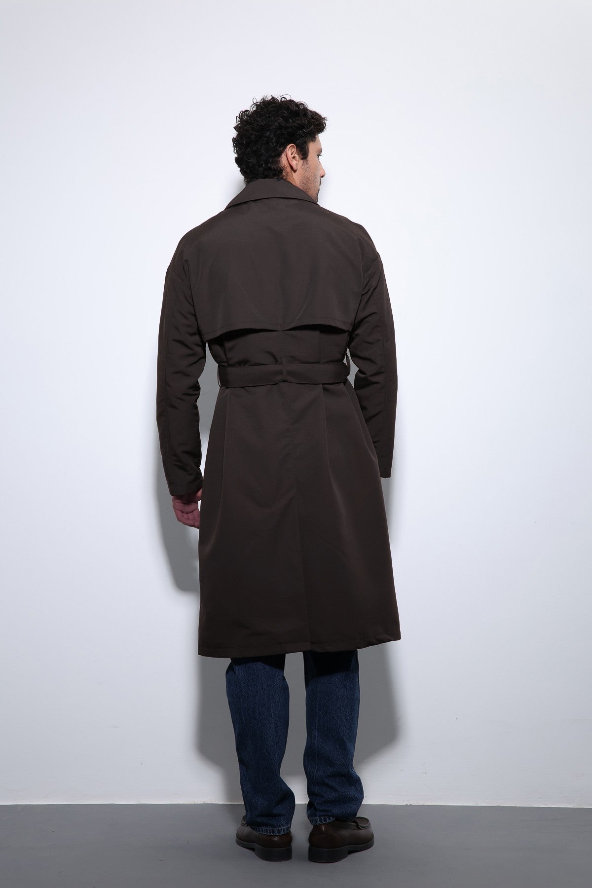 Antioch Cross-Over Belted Trench Coat