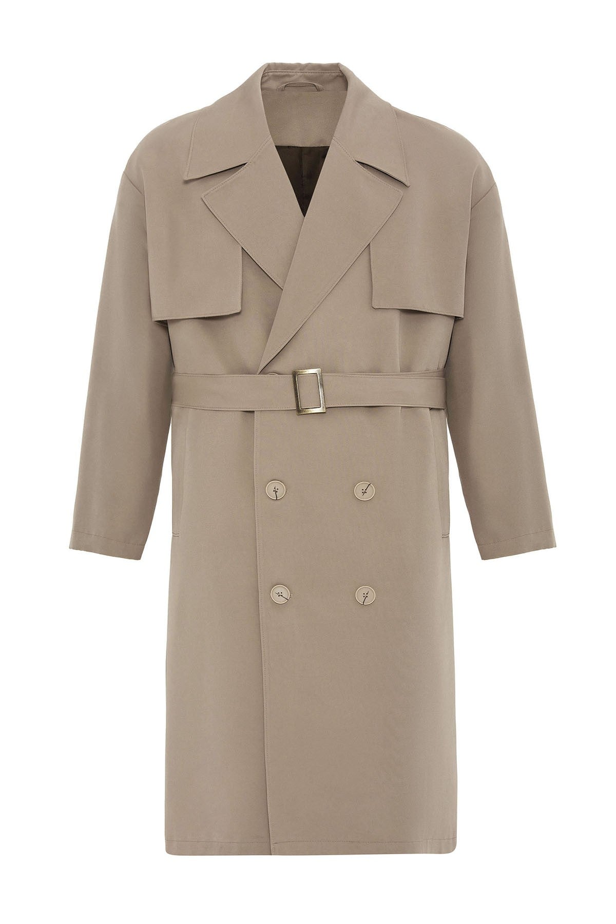 Antioch Cross-Over Belted Trench Coat