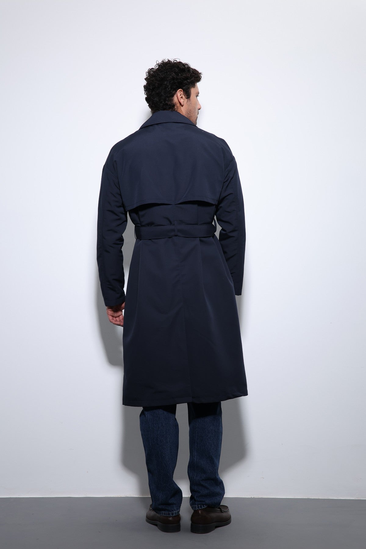 Antioch Cross-Over Belted Trench Coat