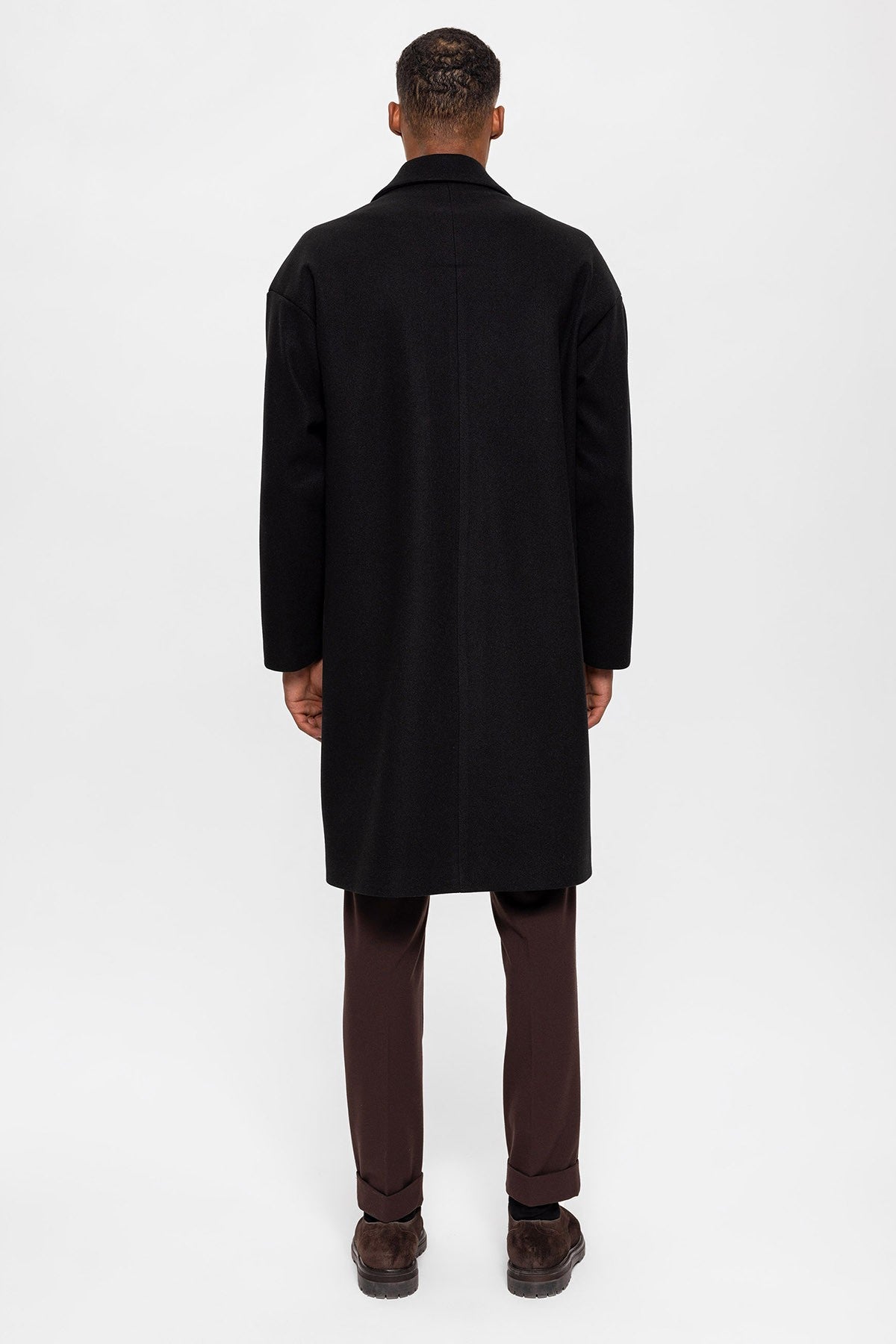 Antioch Oversized Double-Breasted Men's Coat