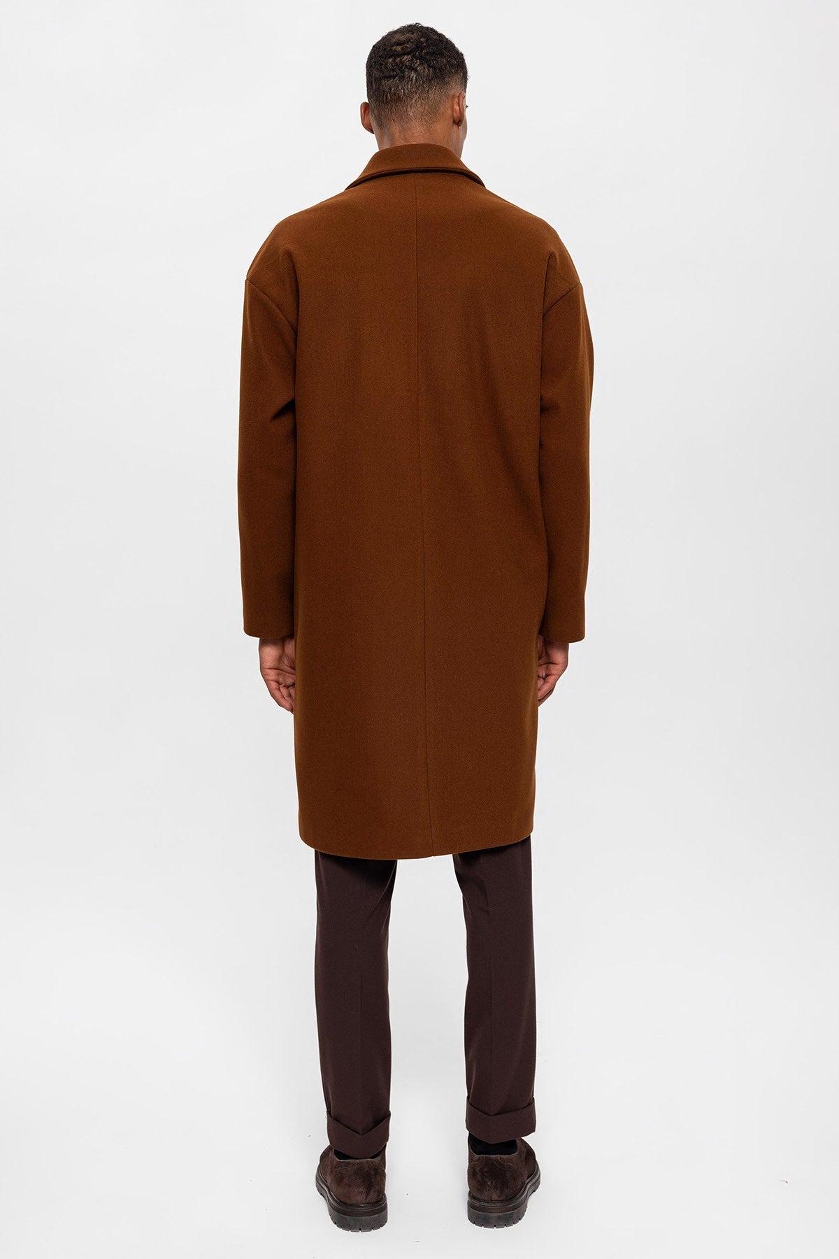 Antioch Oversized Double-Breasted Men's Coat