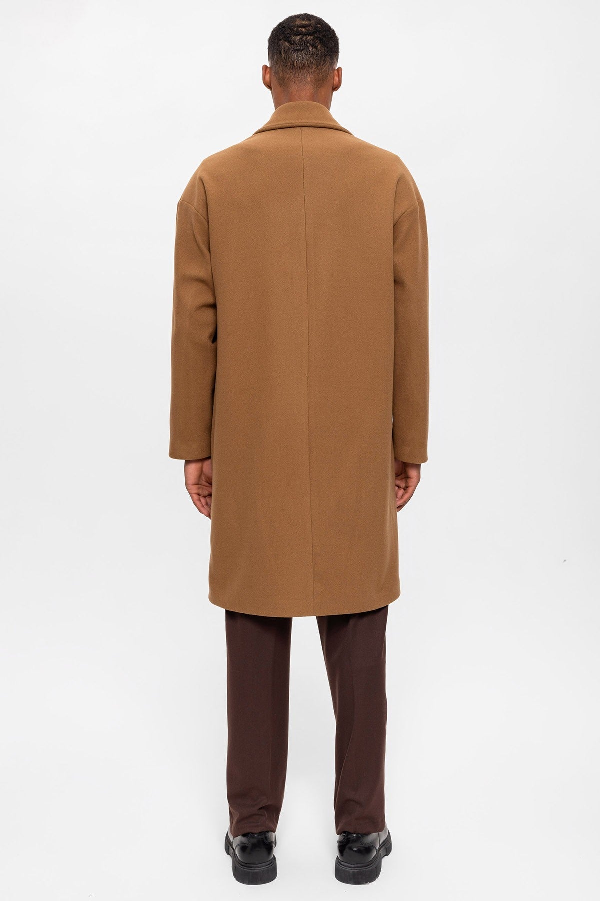 Antioch Oversized Double-Breasted Men's Coat