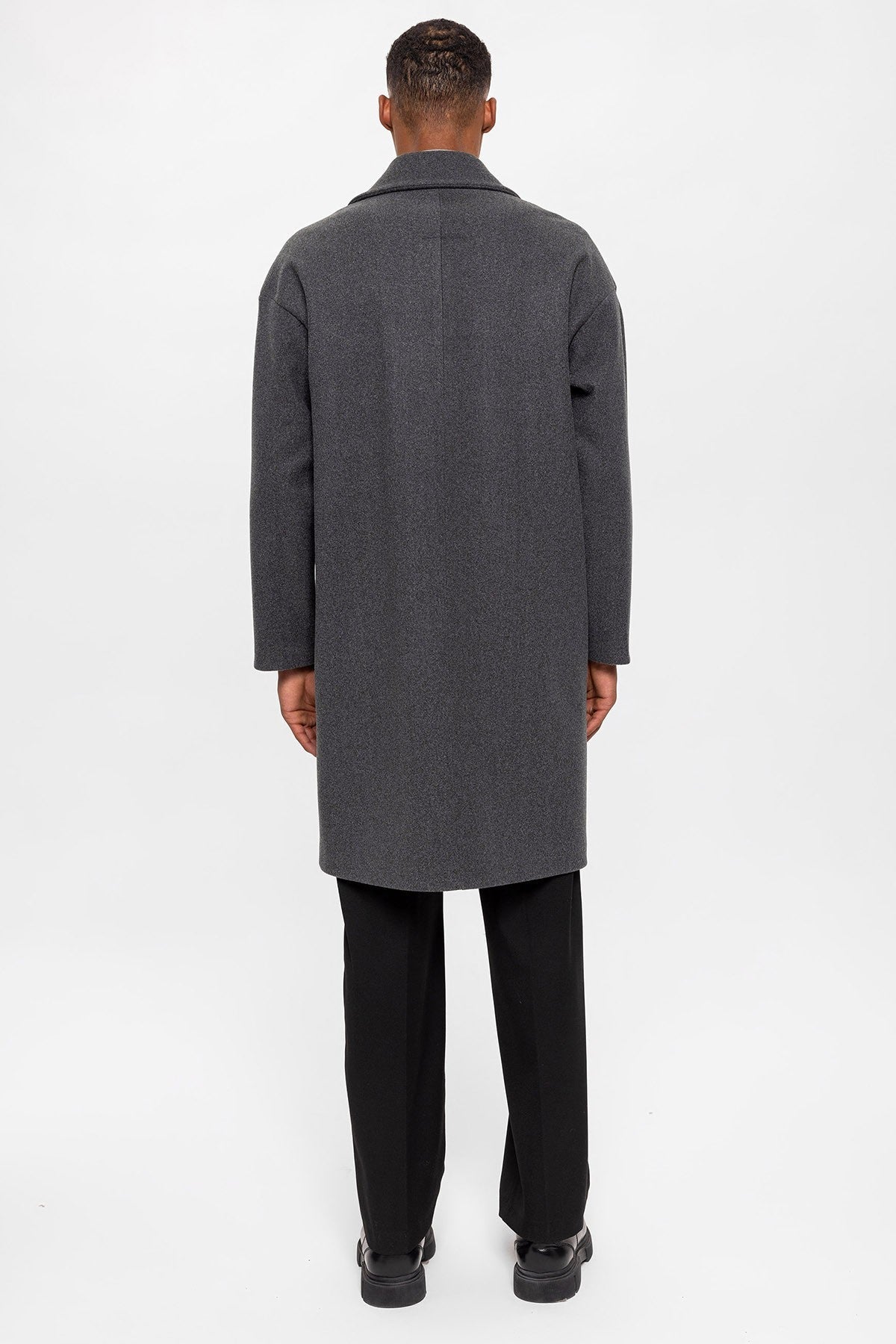 Antioch Oversized Double-Breasted Men's Coat