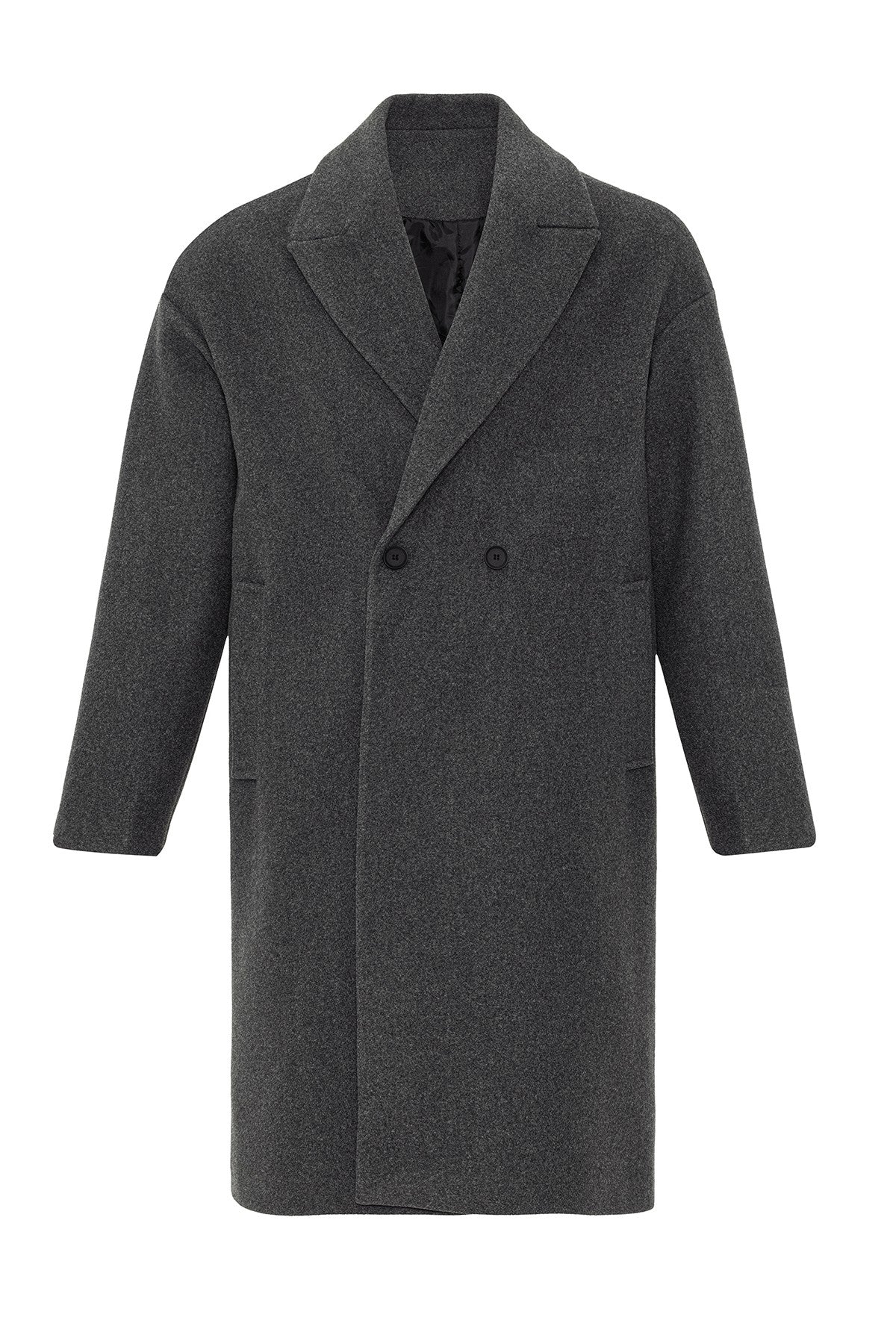 Antioch Oversized Double-Breasted Men's Coat