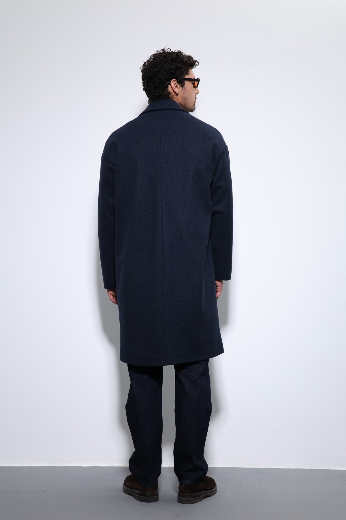 Antioch Oversized Double-Breasted Men's Coat