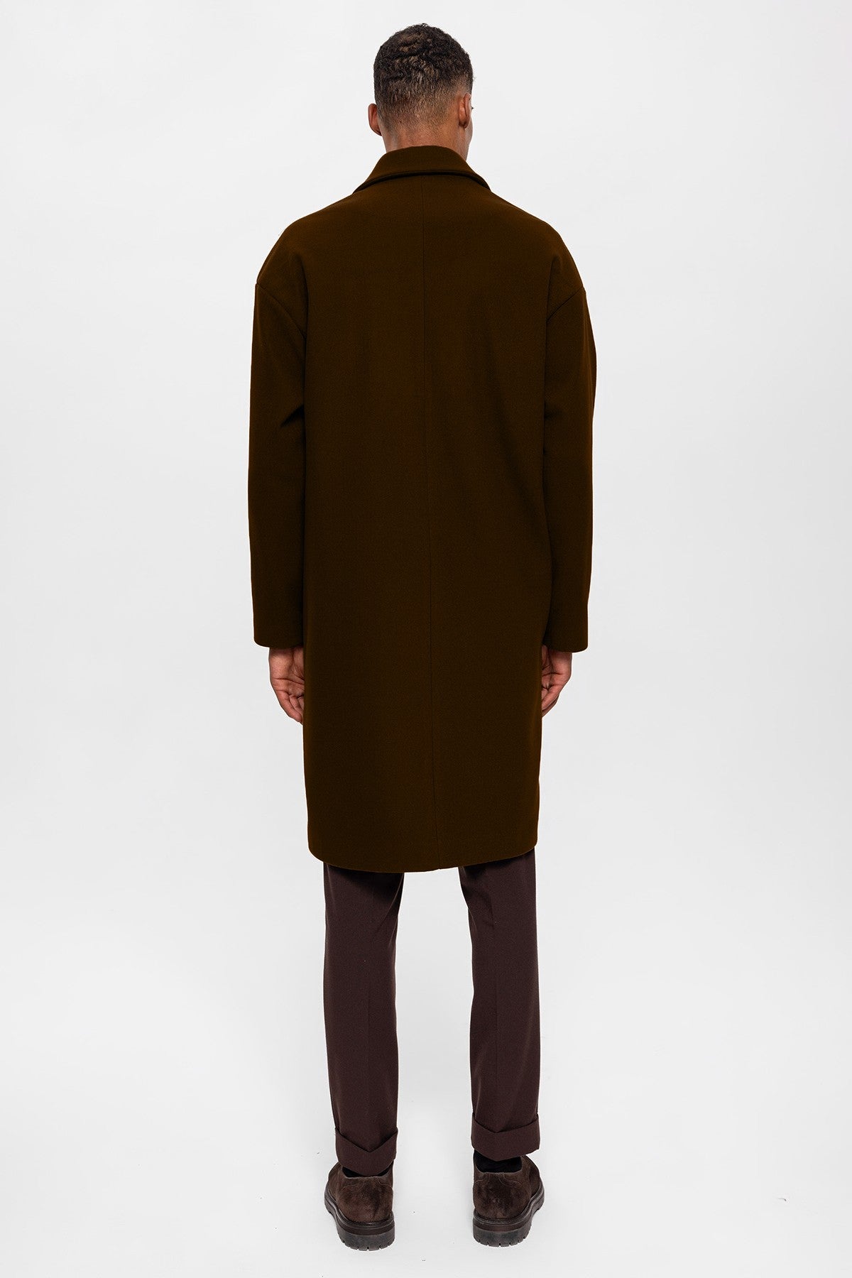 Antioch Oversized Double-Breasted Men's Coat