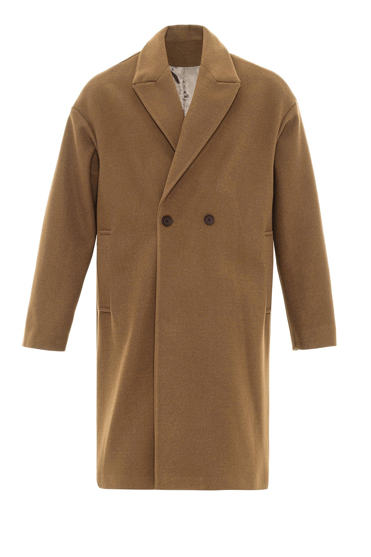 Antioch Oversized Double-Breasted Men's Coat