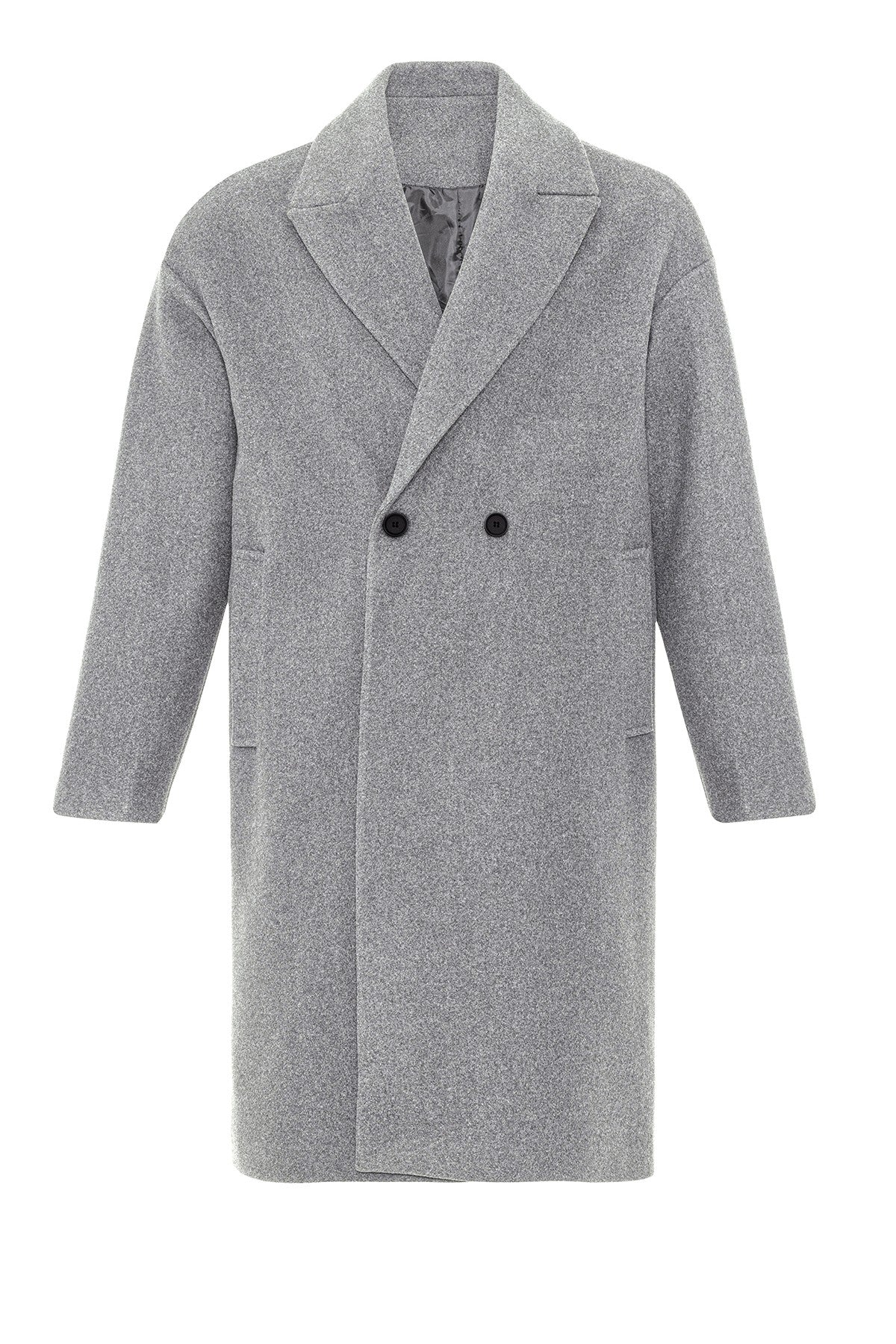 Antioch Oversized Double-Breasted Men's Coat