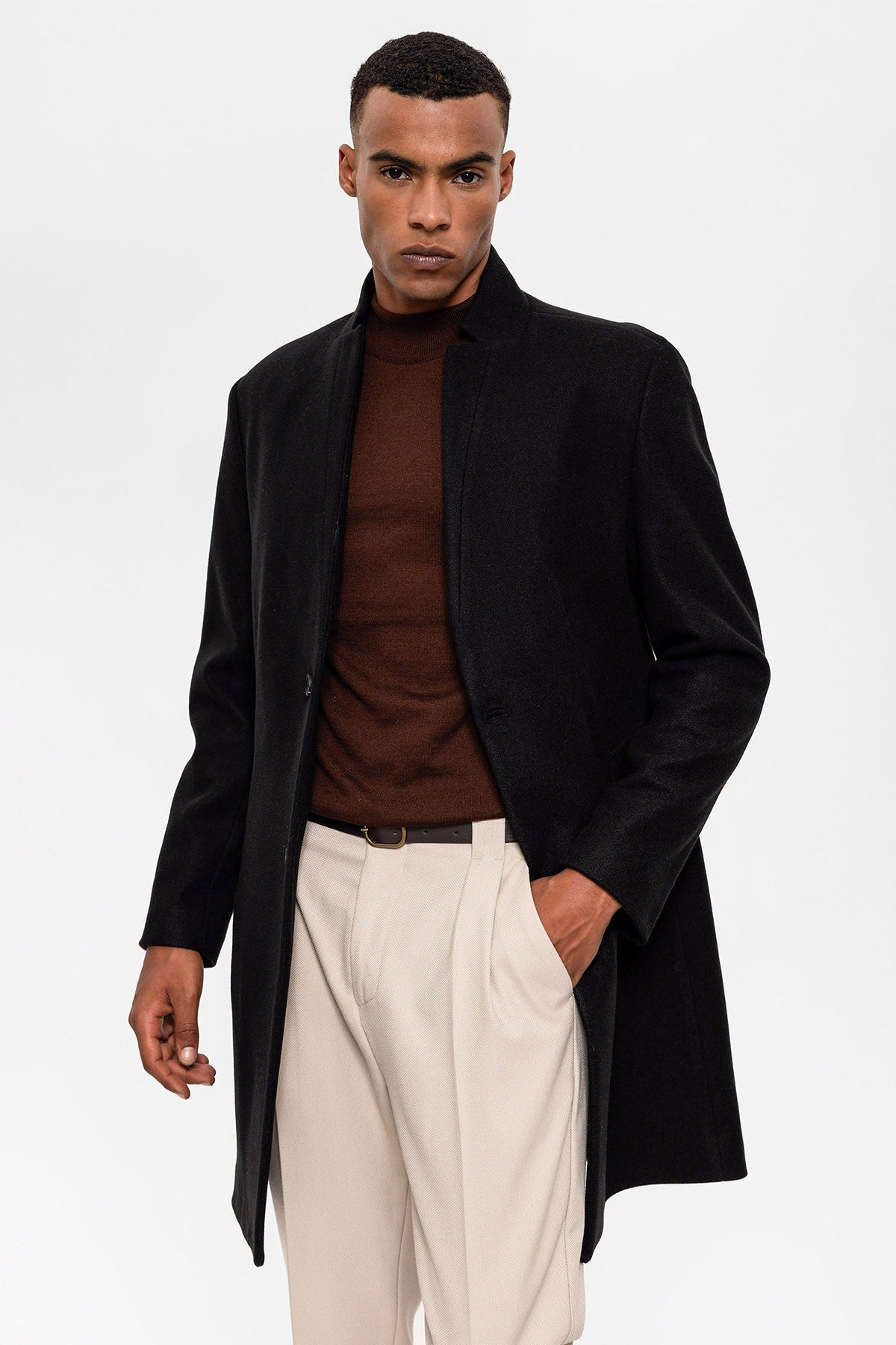 Antioch Stand-Up Collar Men's Coat