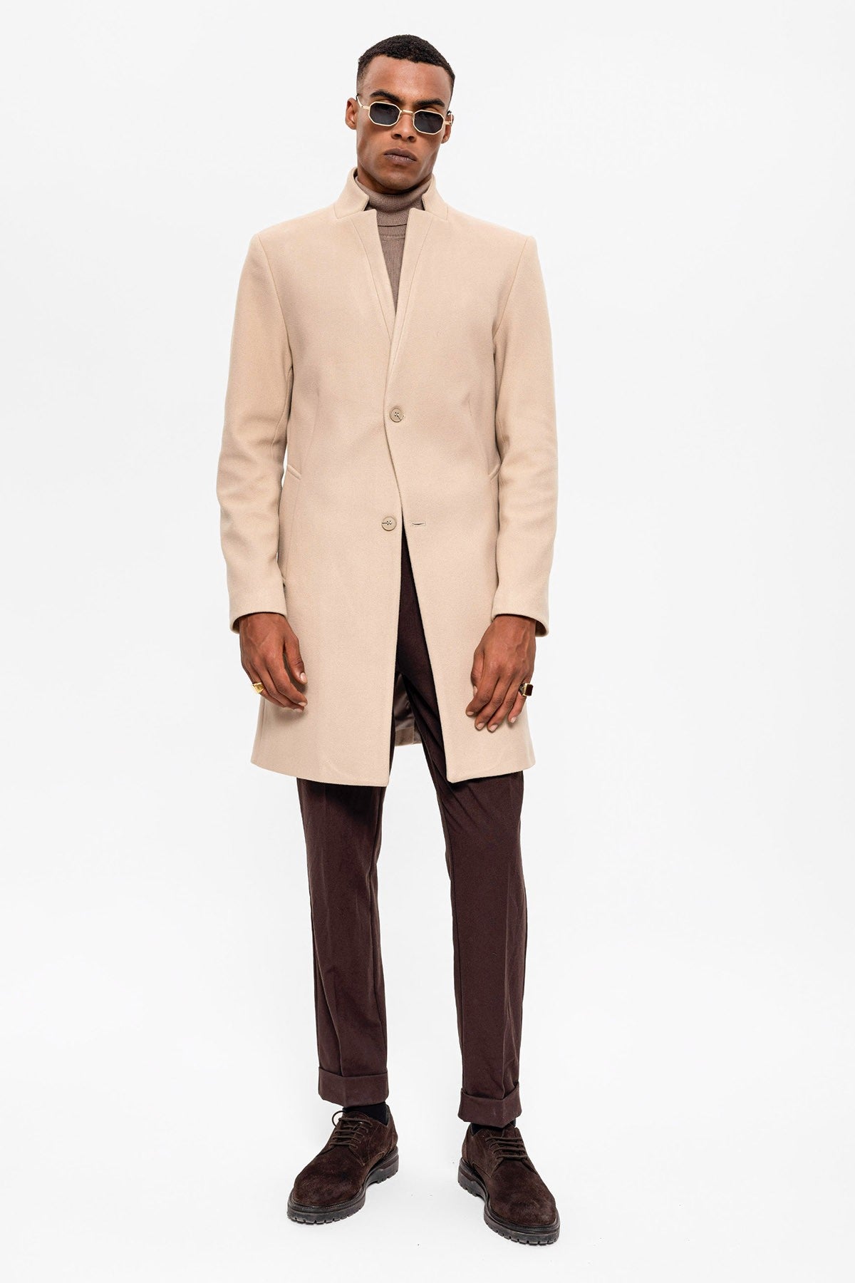 Antioch Stand-Up Collar Men's Coat