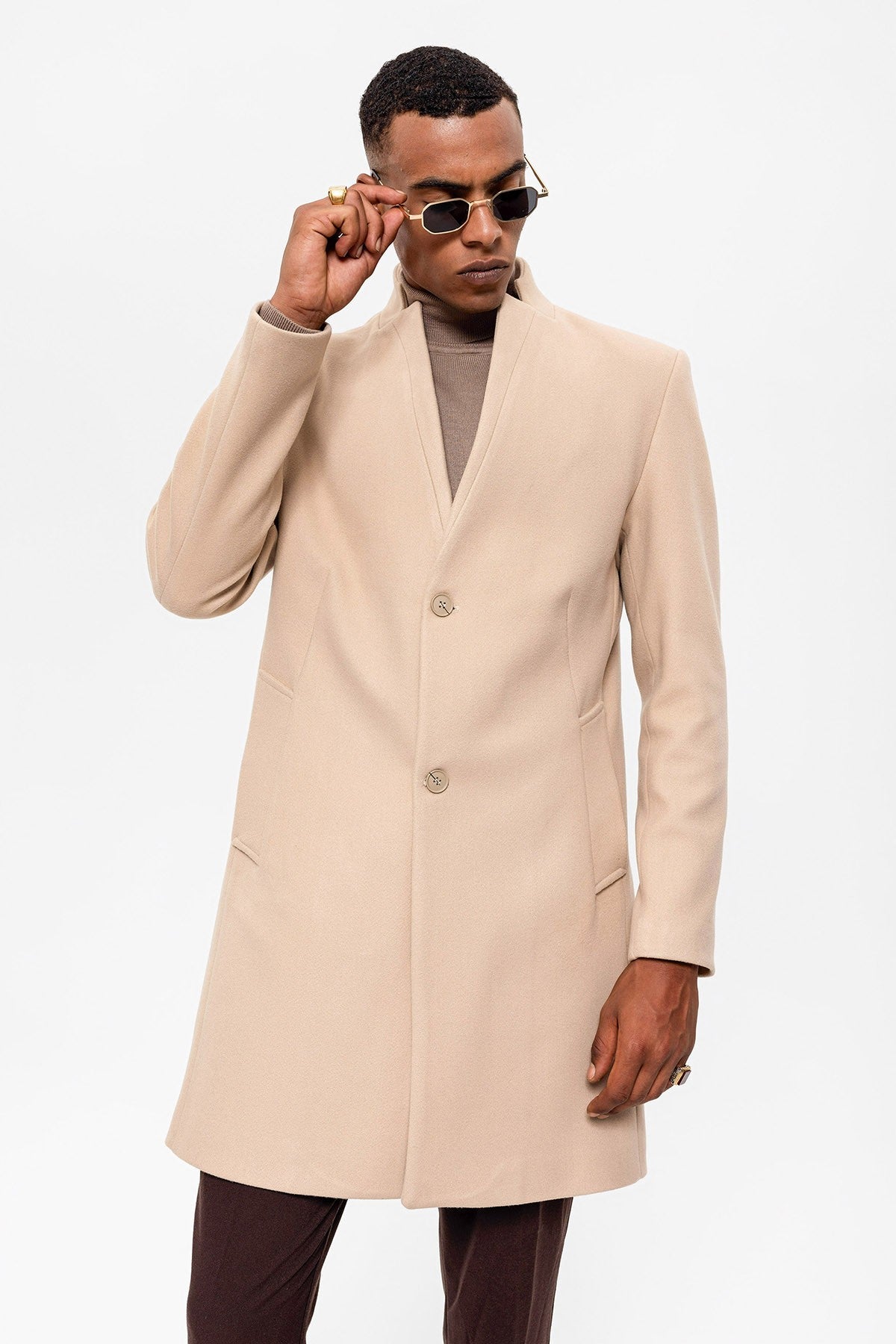 Antioch Stand-Up Collar Men's Coat