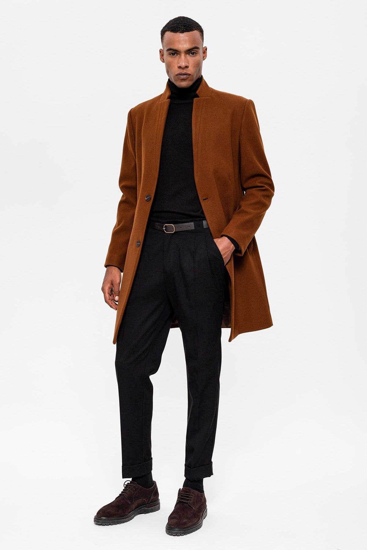 Antioch Stand-Up Collar Men's Coat