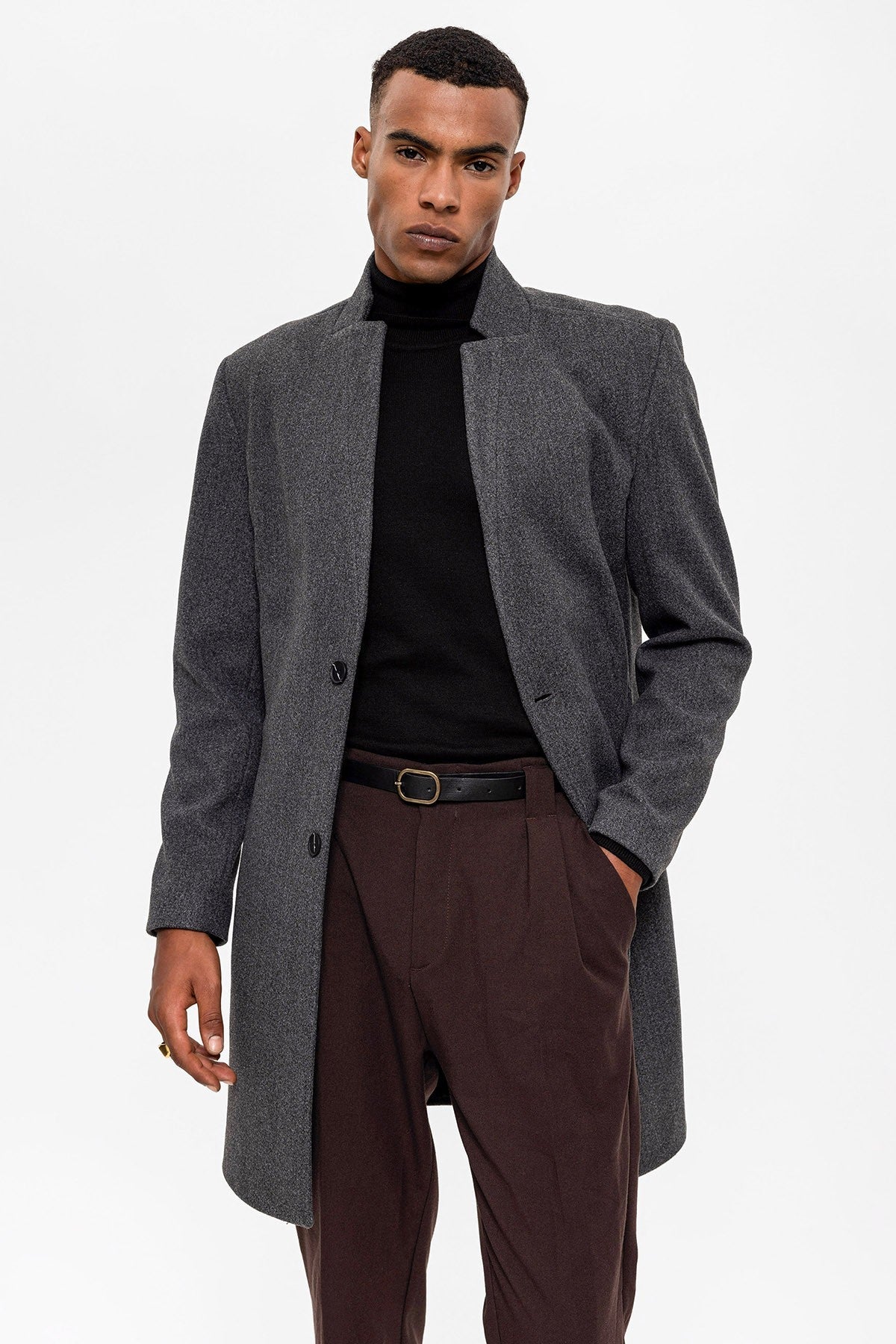 Antioch Stand-Up Collar Men's Coat