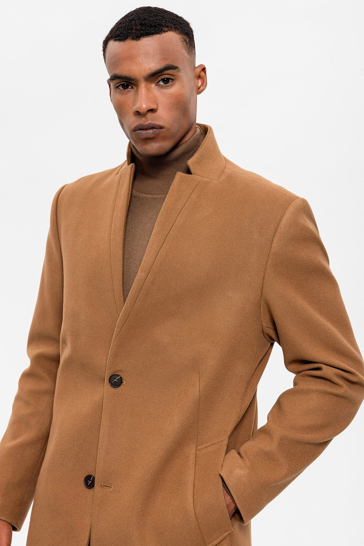 Antioch Stand-Up Collar Men's Coat