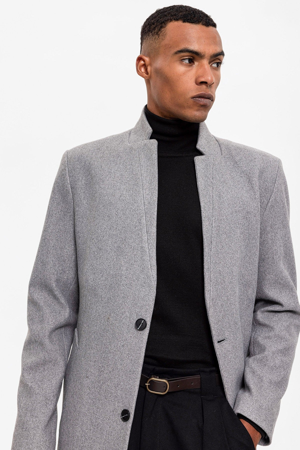 Antioch Stand-Up Collar Men's Coat