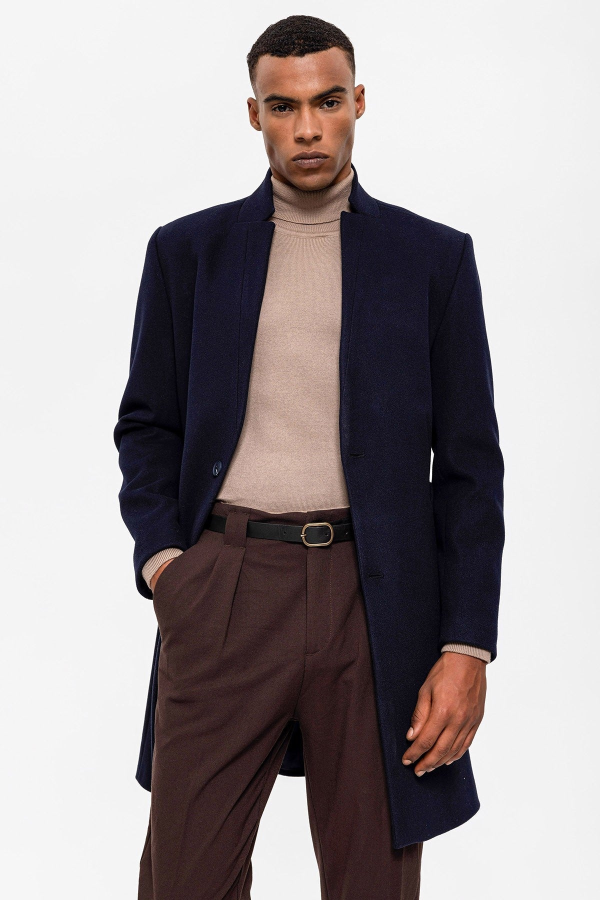 Antioch Stand-Up Collar Men's Coat