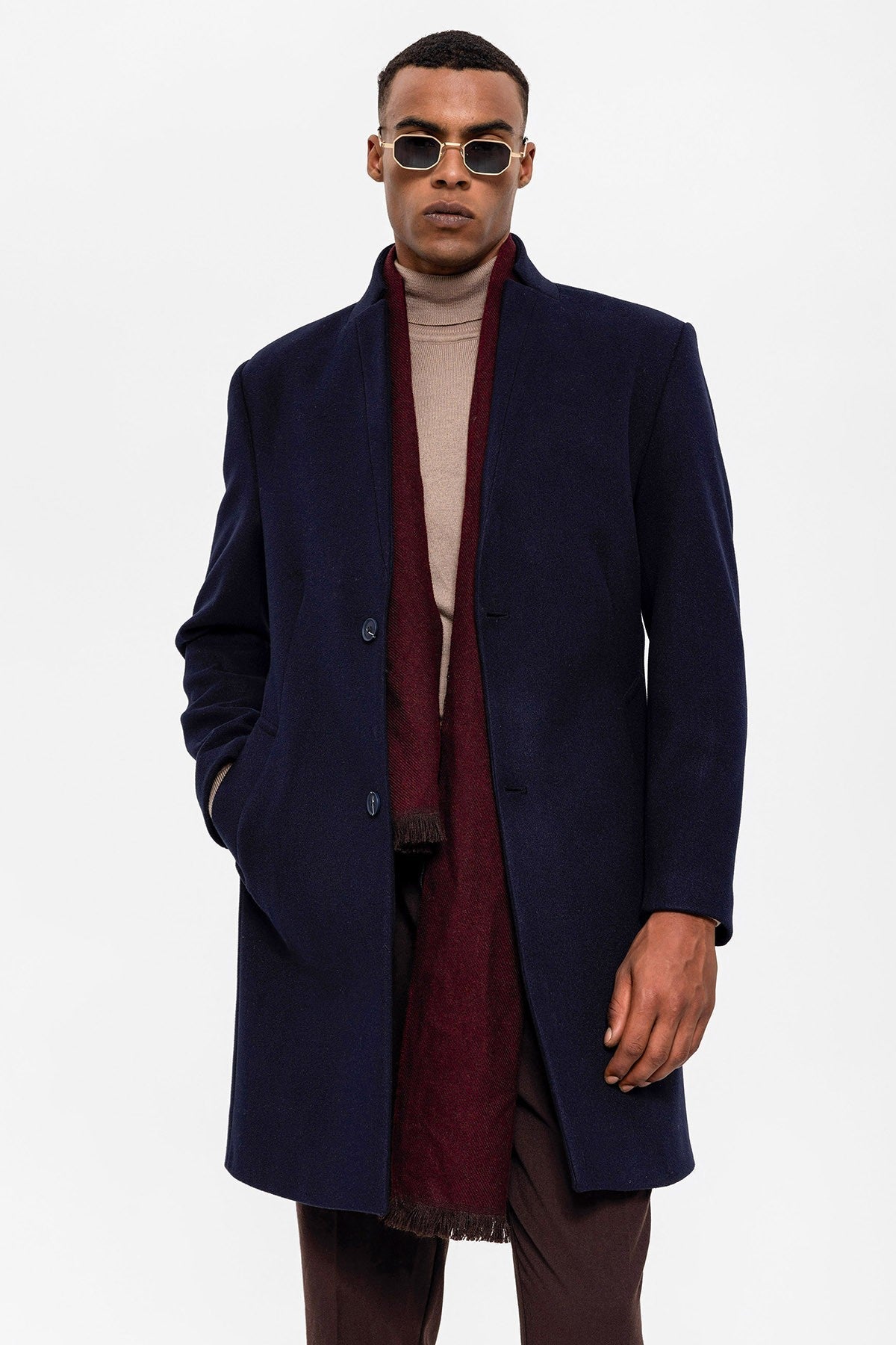 Antioch Stand-Up Collar Men's Coat