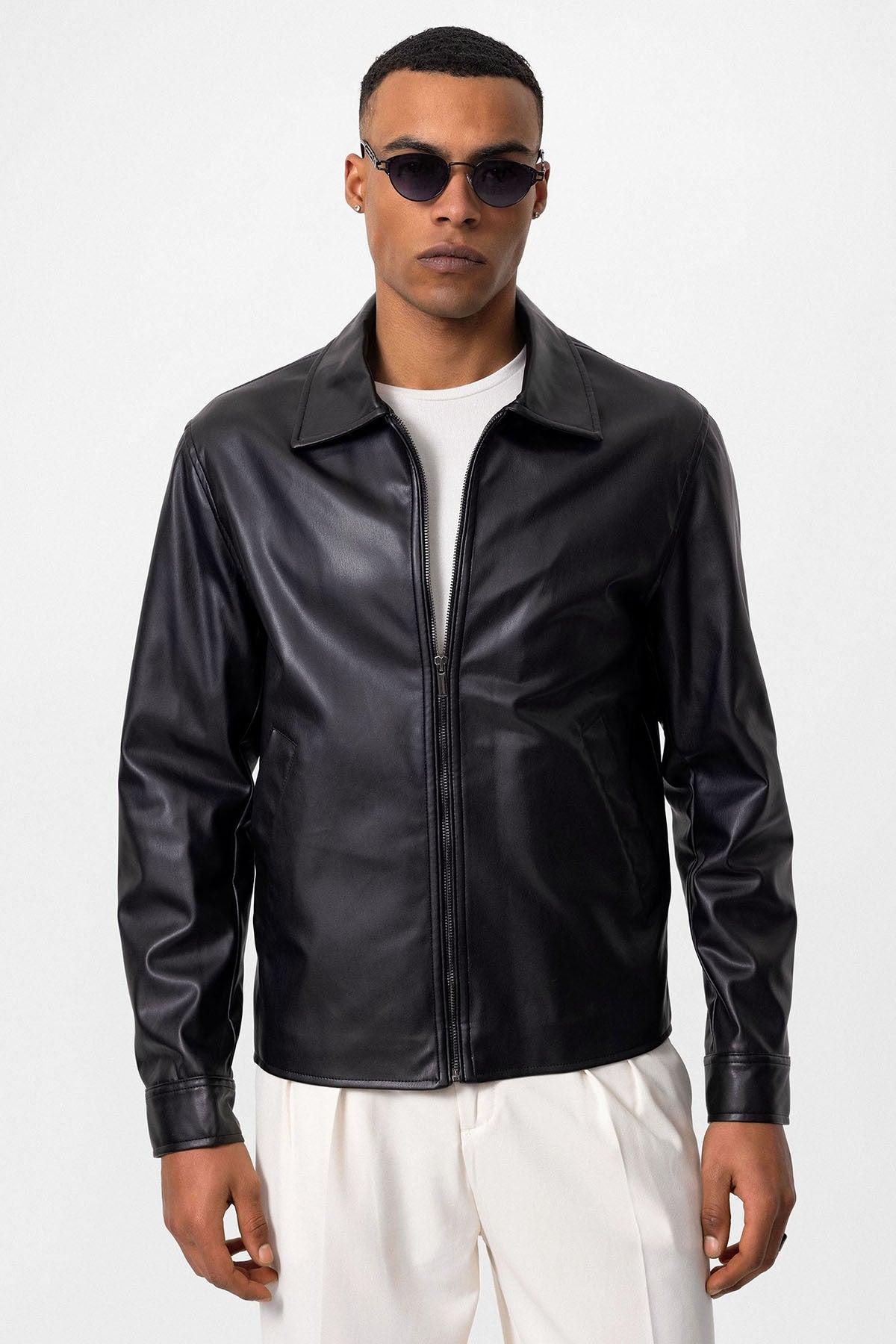 Antioch Faux Leather Men's Jacket