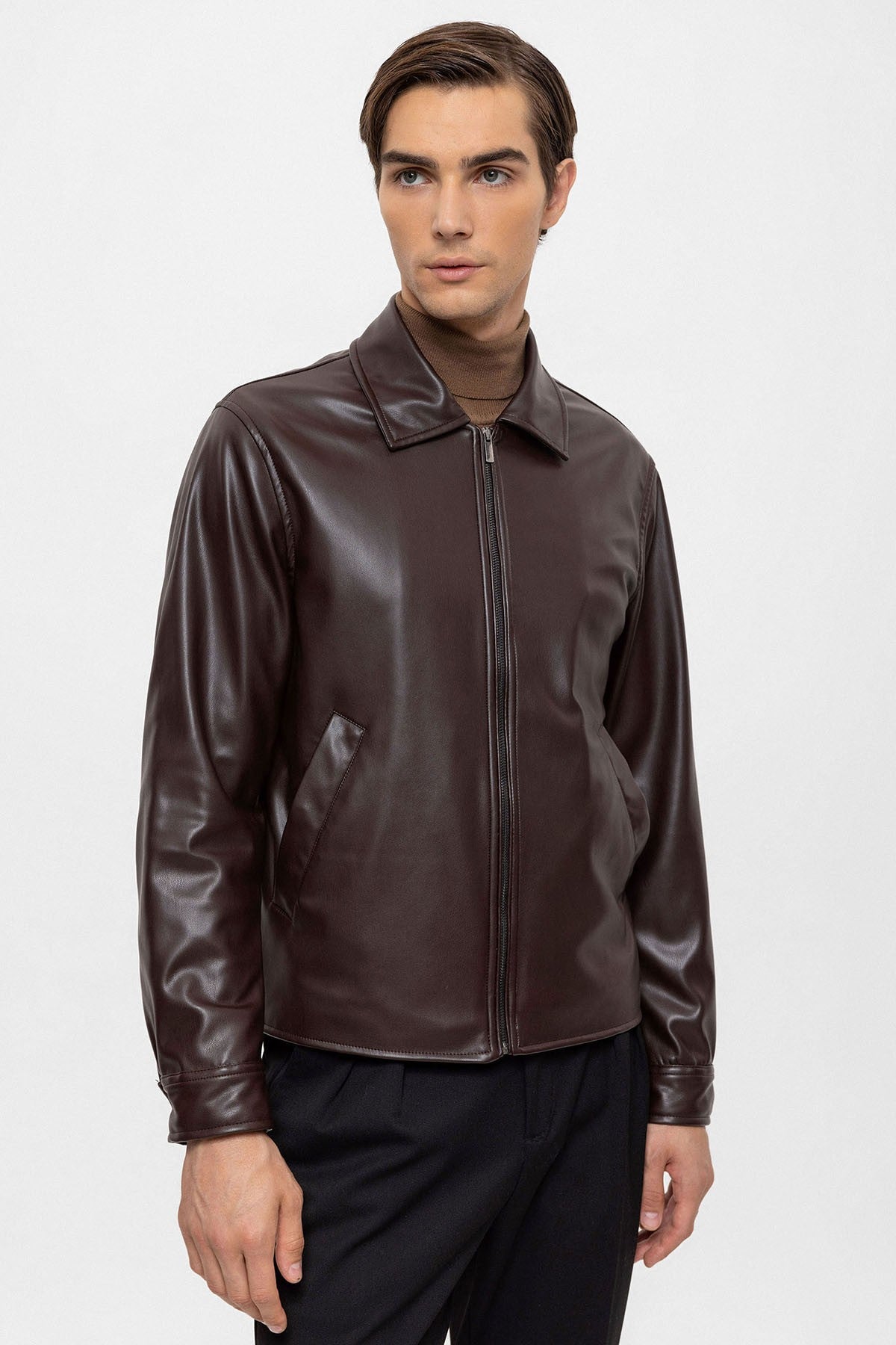 Antioch Faux Leather Men's Jacket