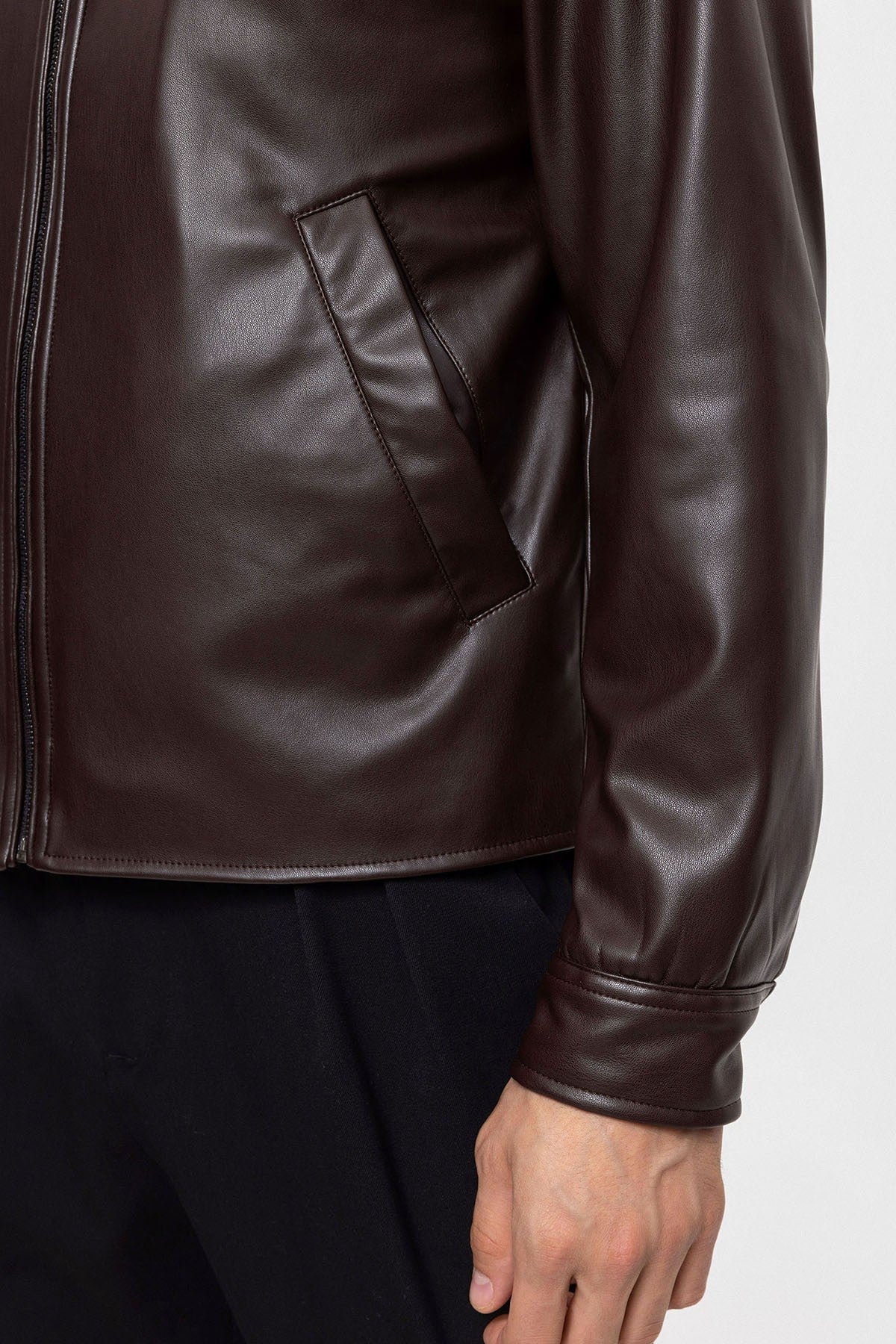 Antioch Faux Leather Men's Jacket
