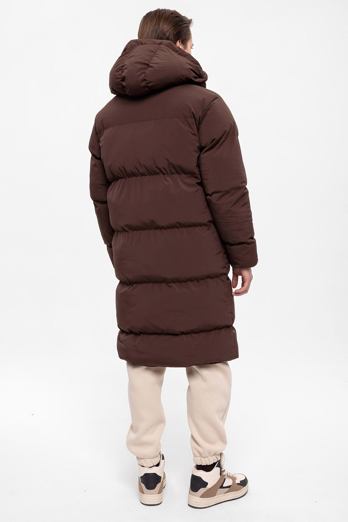 Antioch Long Hooded Puffer Jacket