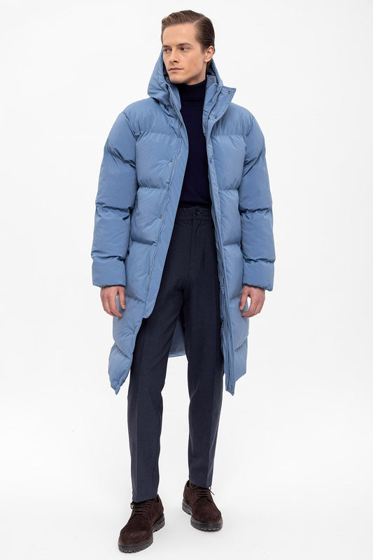 Antioch Long Hooded Puffer Jacket