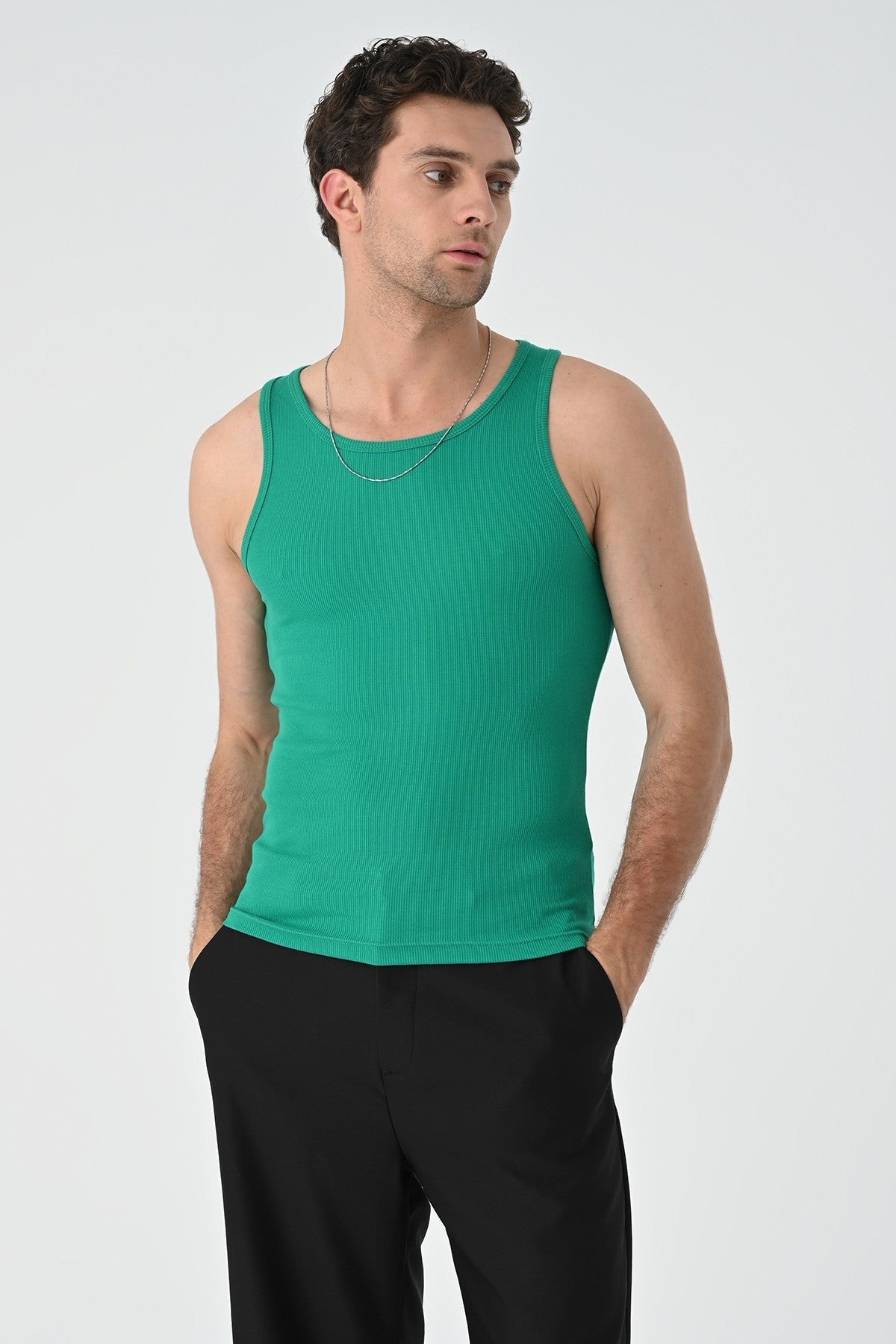 Slim-Fit Men's Tank Top