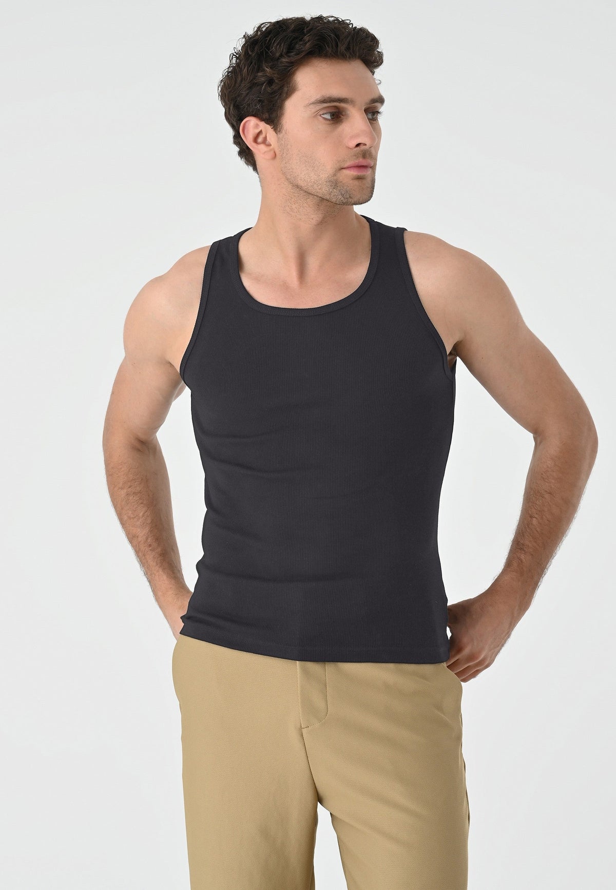 Slim-Fit Men's Tank Top