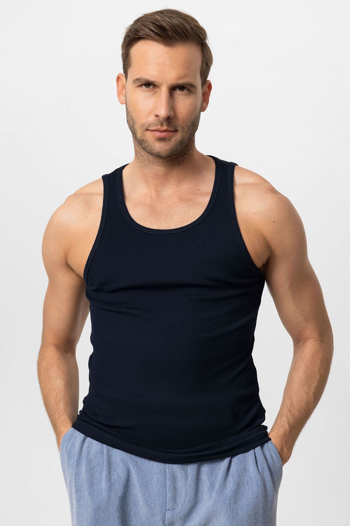 Slim-Fit Men's Tank Top