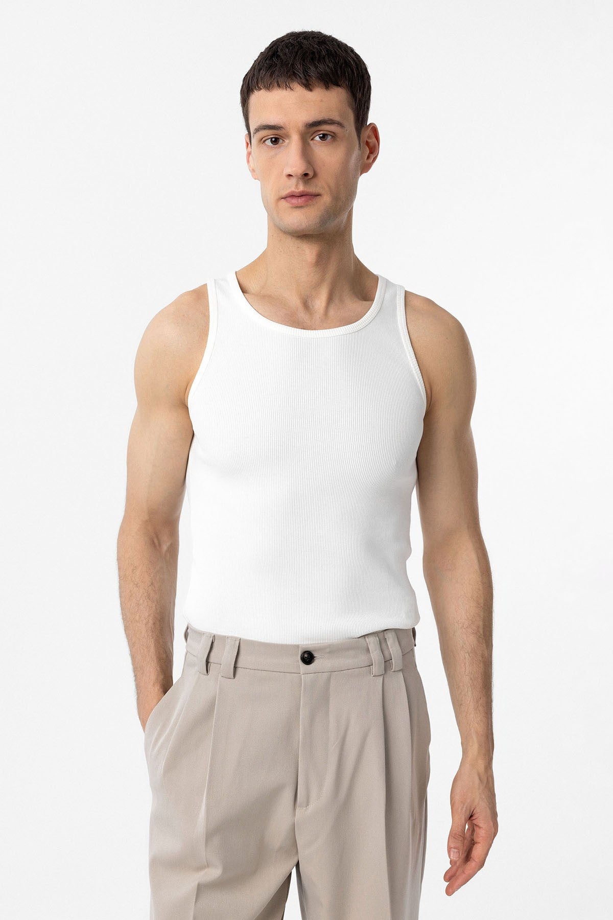 Slim-Fit Men's Tank Top