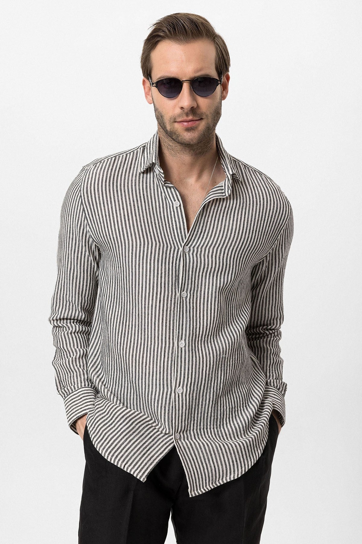 Antioch Striped Men's Shirt
