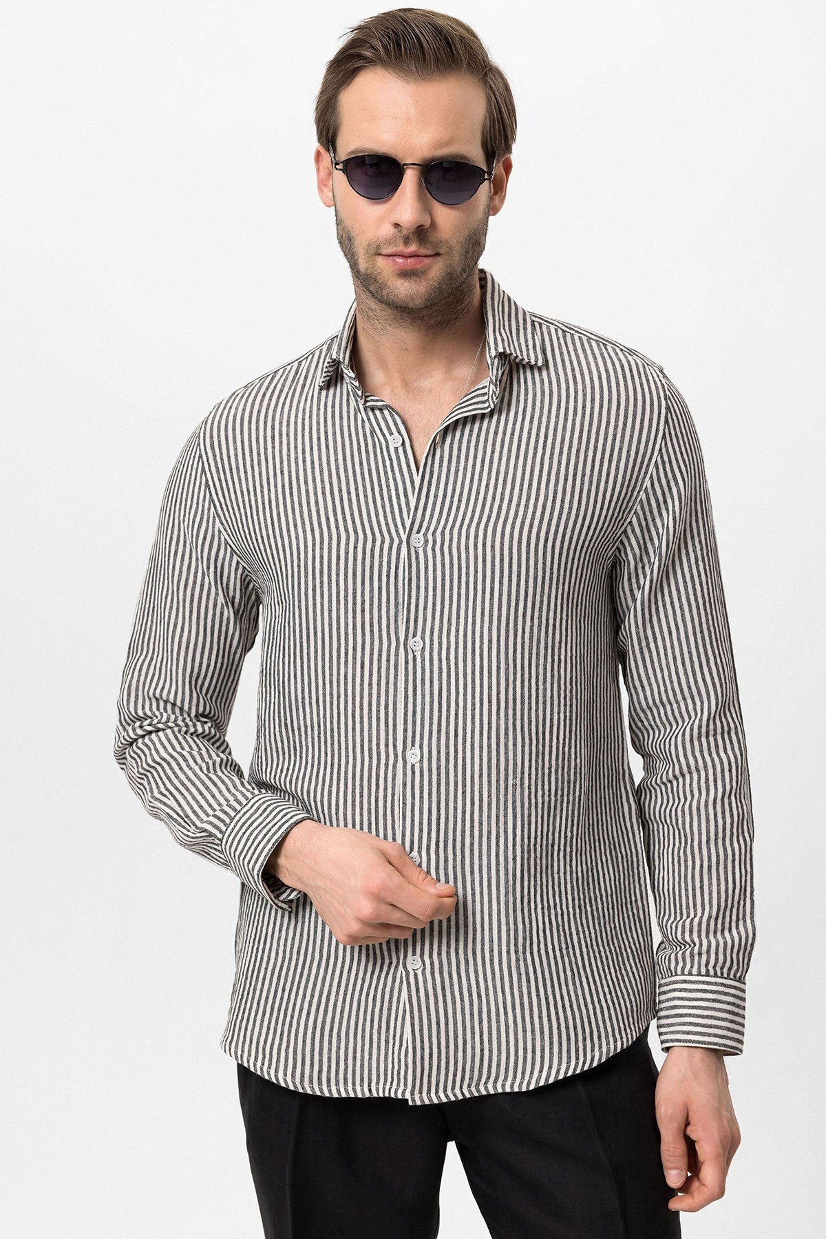 Antioch Striped Men's Shirt
