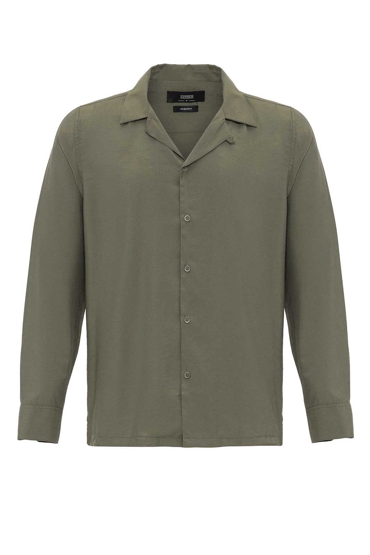 Antioch Apache Collar Long-Sleeve Men's Shirt
