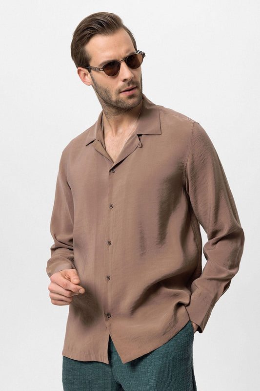 Antioch Apache Collar Long-Sleeve Men's Shirt