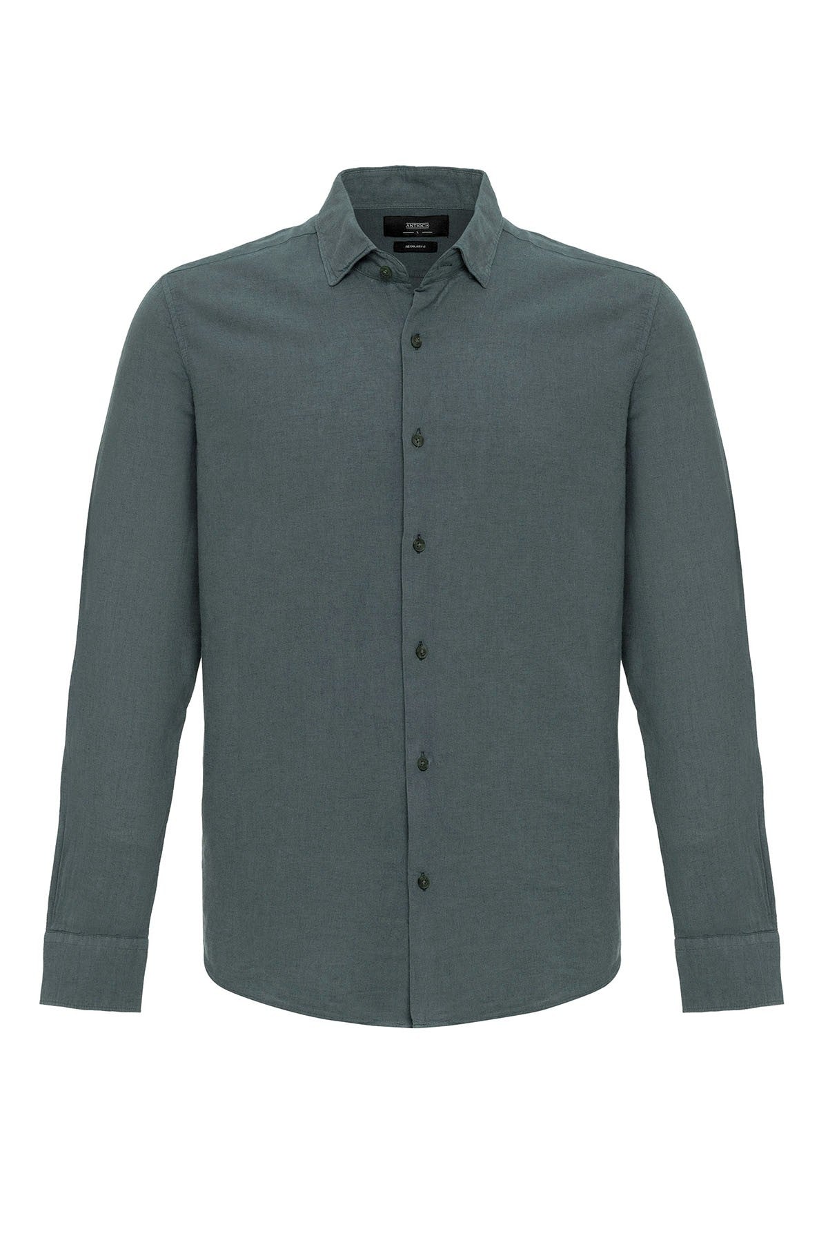 Men's Linen-Blend Shirt