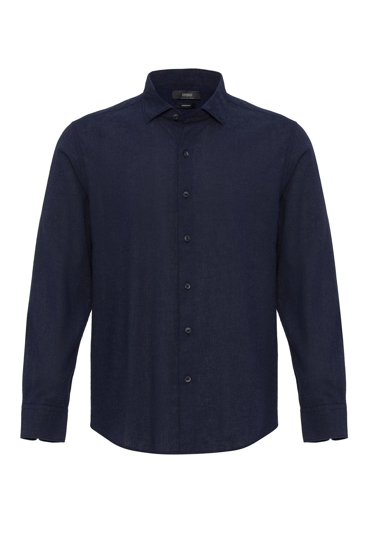 Men's Linen-Blend Shirt