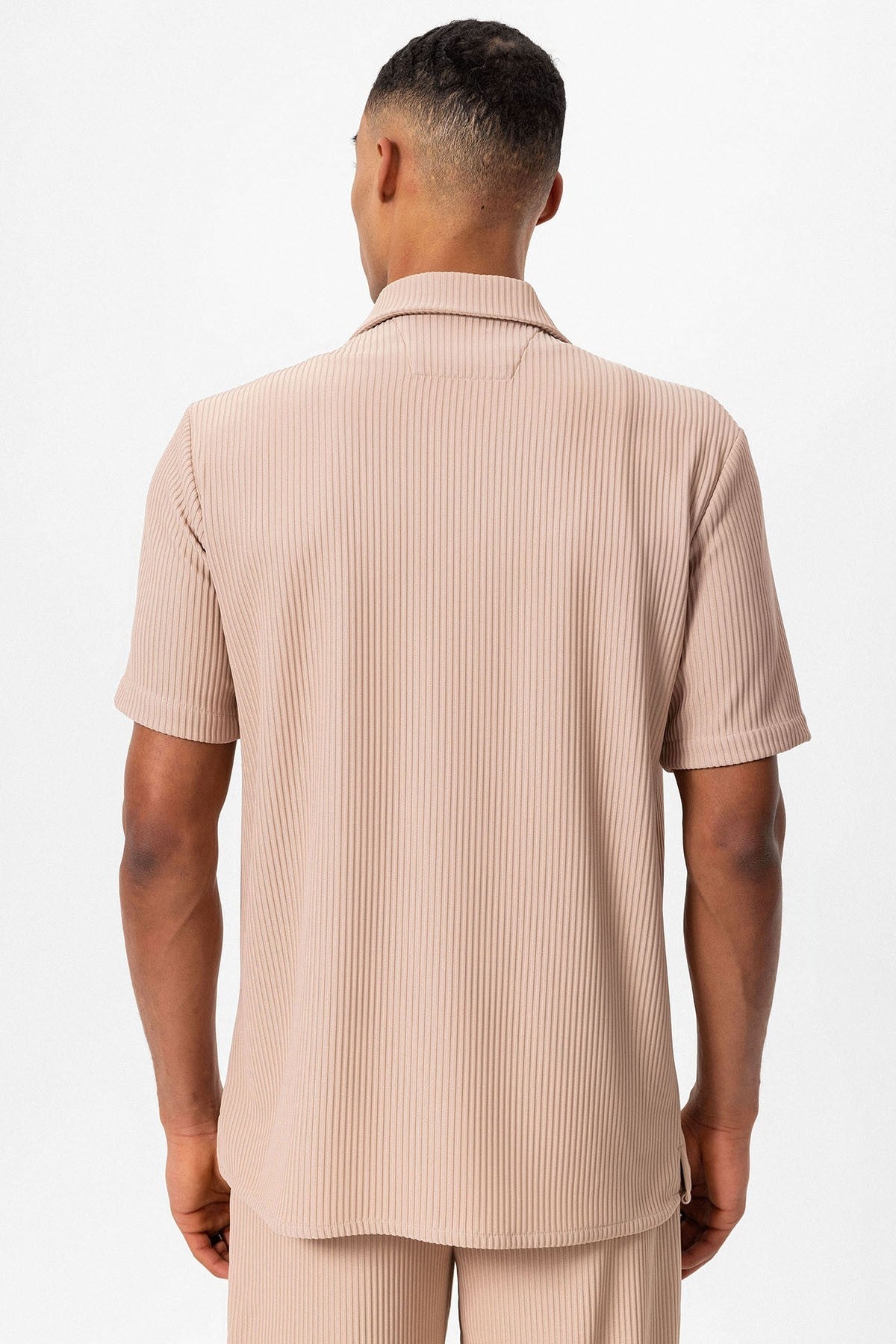Antioch Ribbed Short-Sleeve Men's Shirt
