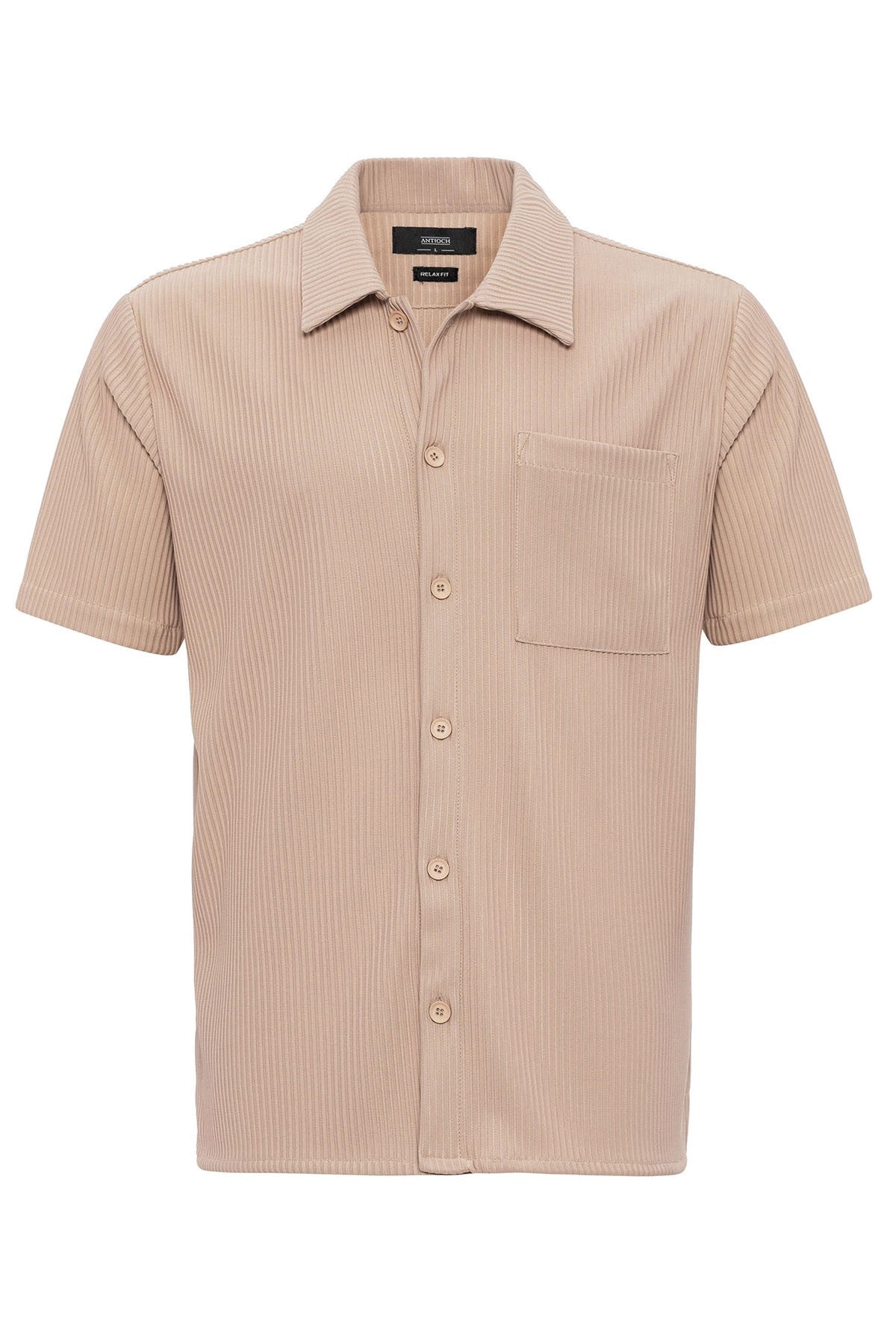 Antioch Ribbed Short-Sleeve Men's Shirt