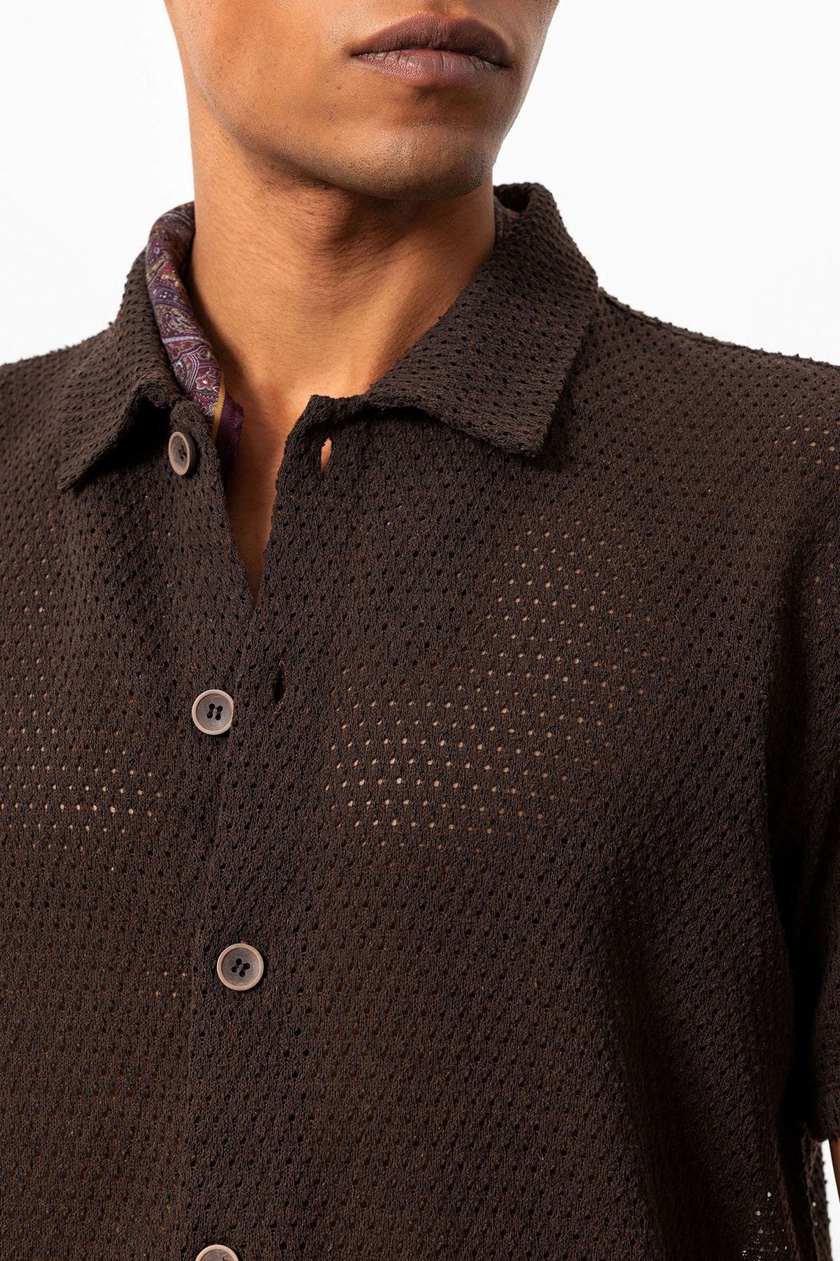 Antioch Textured Short-Sleeve Men's Shirt