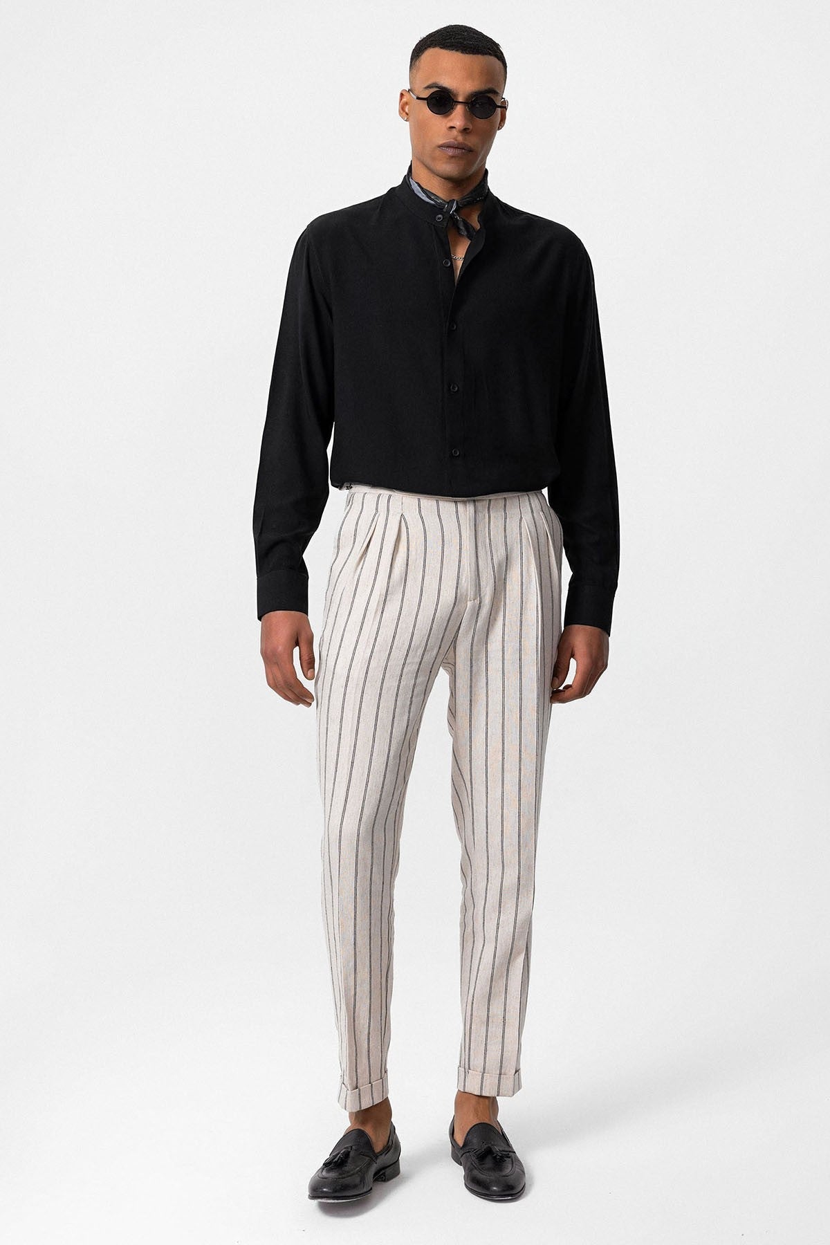 Antioch Hakim Yaka Regular-Fit Men's Shirt