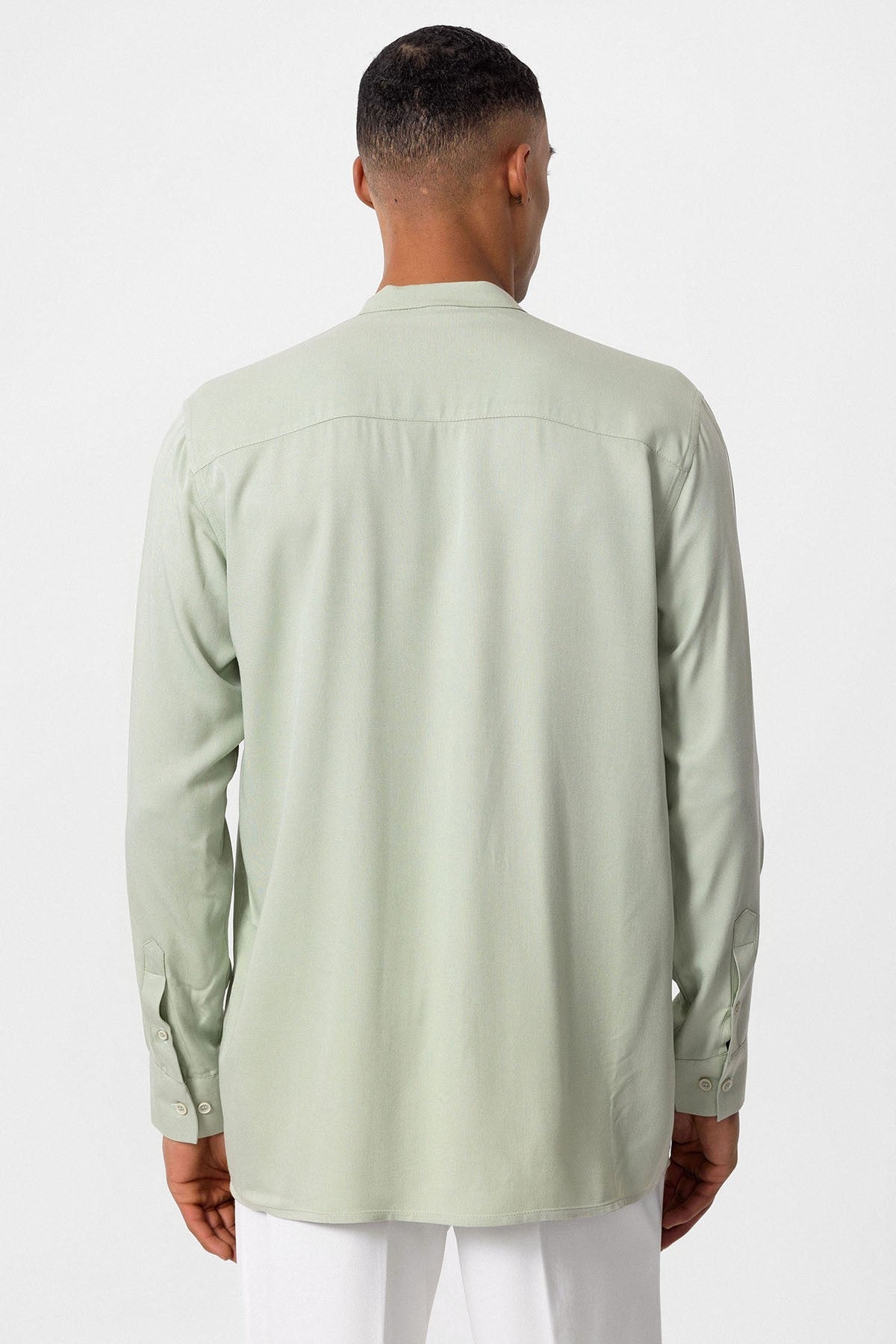 Antioch Hakim Yaka Regular-Fit Men's Shirt