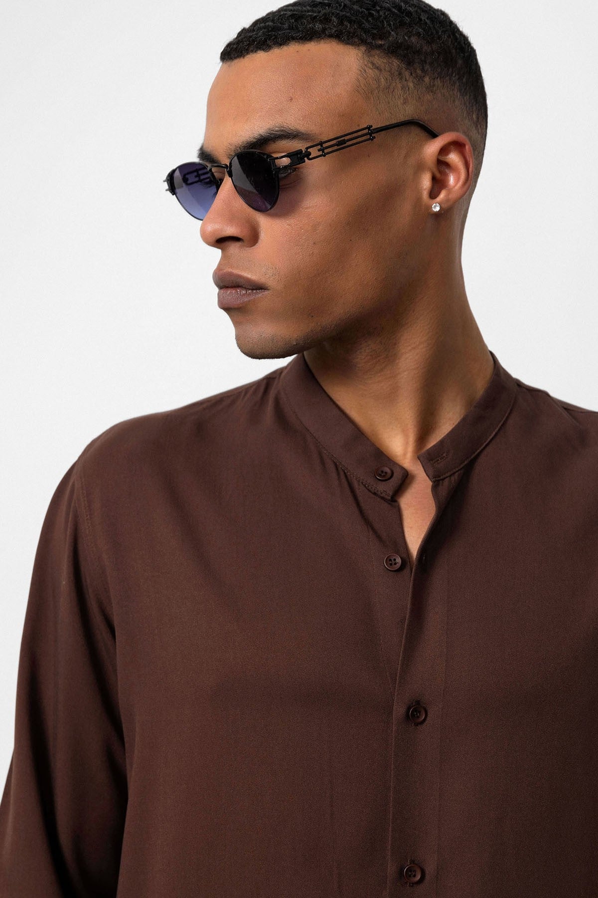 Antioch Hakim Yaka Regular-Fit Men's Shirt