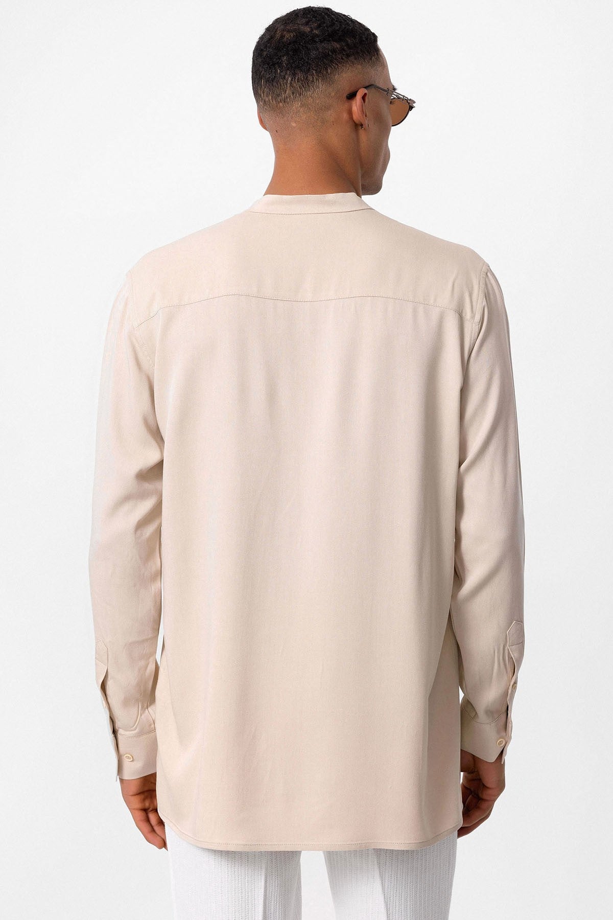 Antioch Hakim Yaka Regular-Fit Men's Shirt