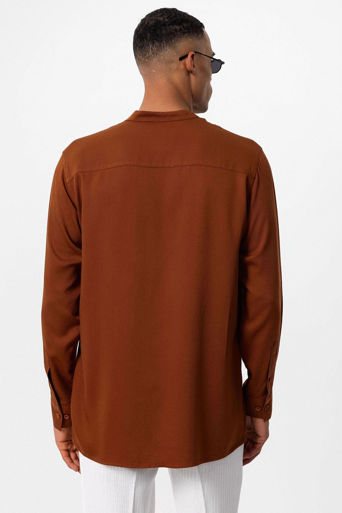 Antioch Hakim Yaka Regular-Fit Men's Shirt