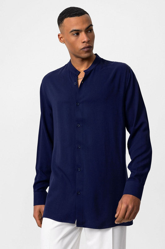 Antioch Hakim Yaka Regular-Fit Men's Shirt