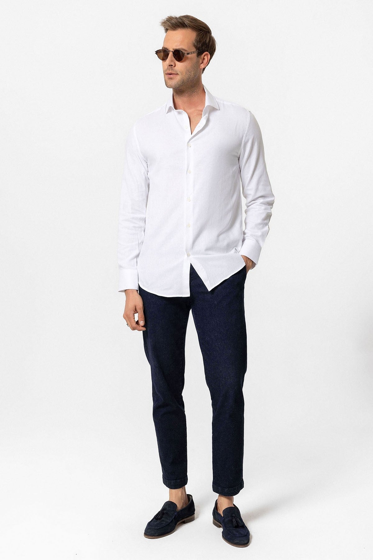 Antioch Long-Sleeve Slim-Fit Men's Shirt