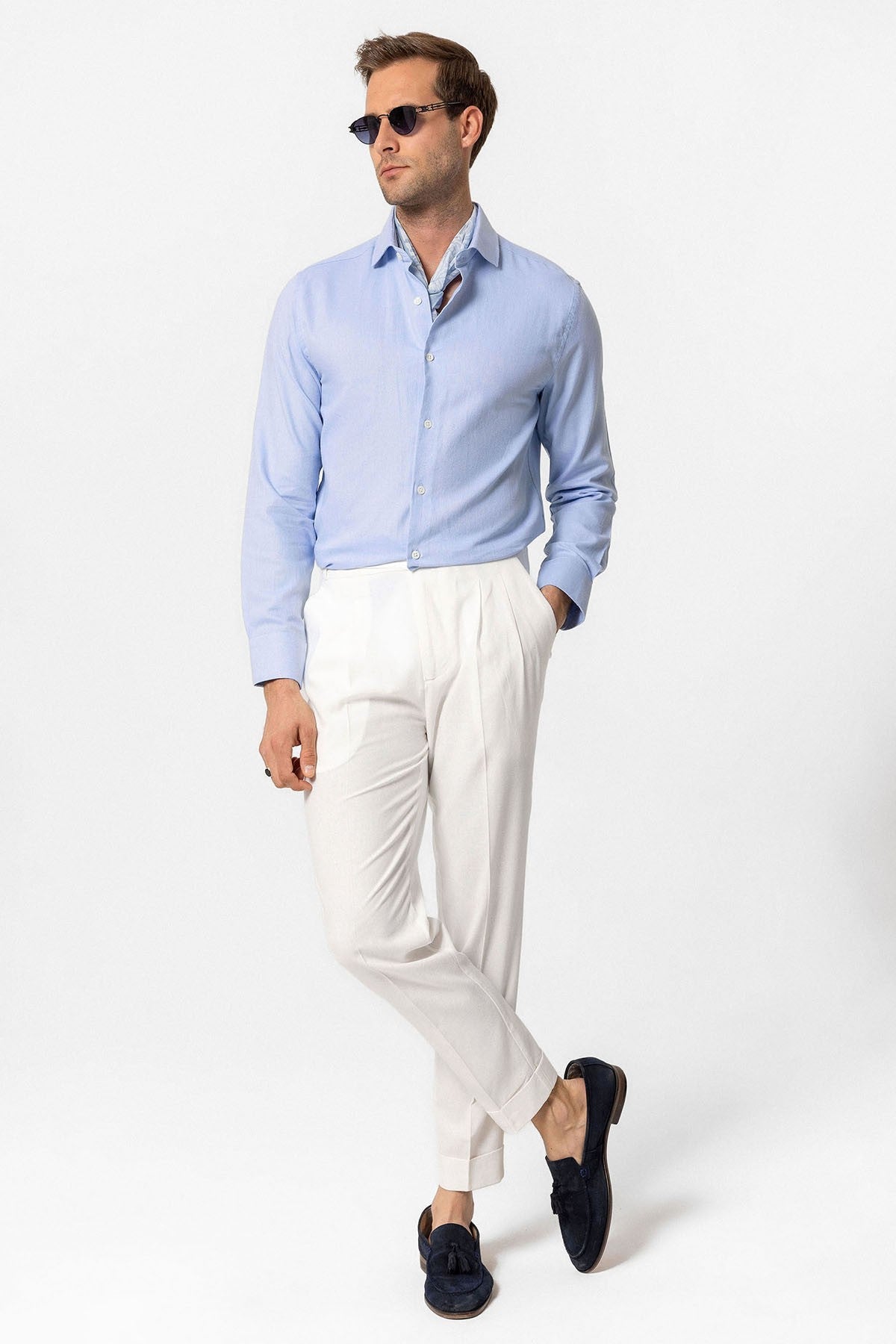 Antioch Long-Sleeve Slim-Fit Men's Shirt