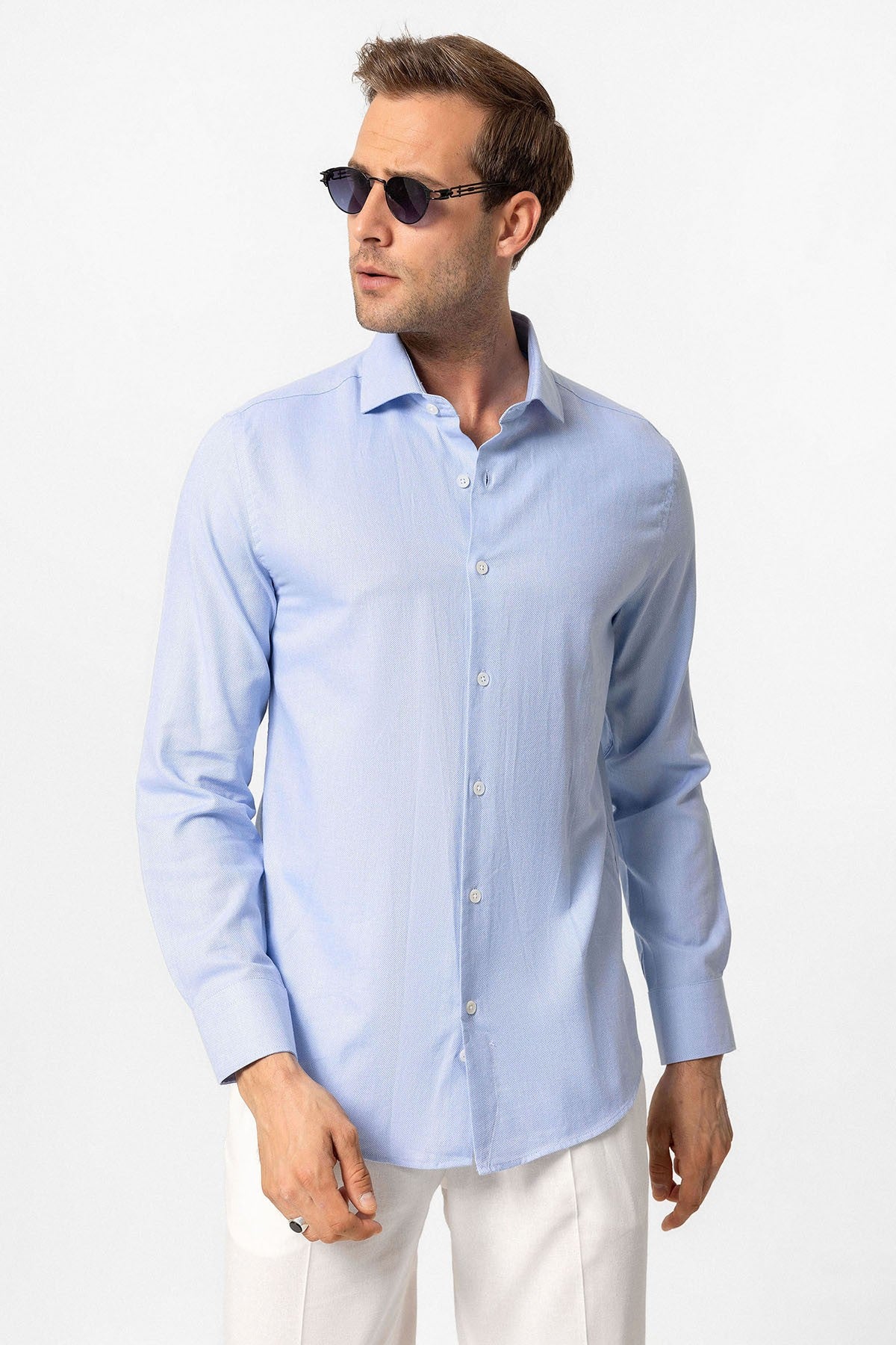 Antioch Long-Sleeve Slim-Fit Men's Shirt