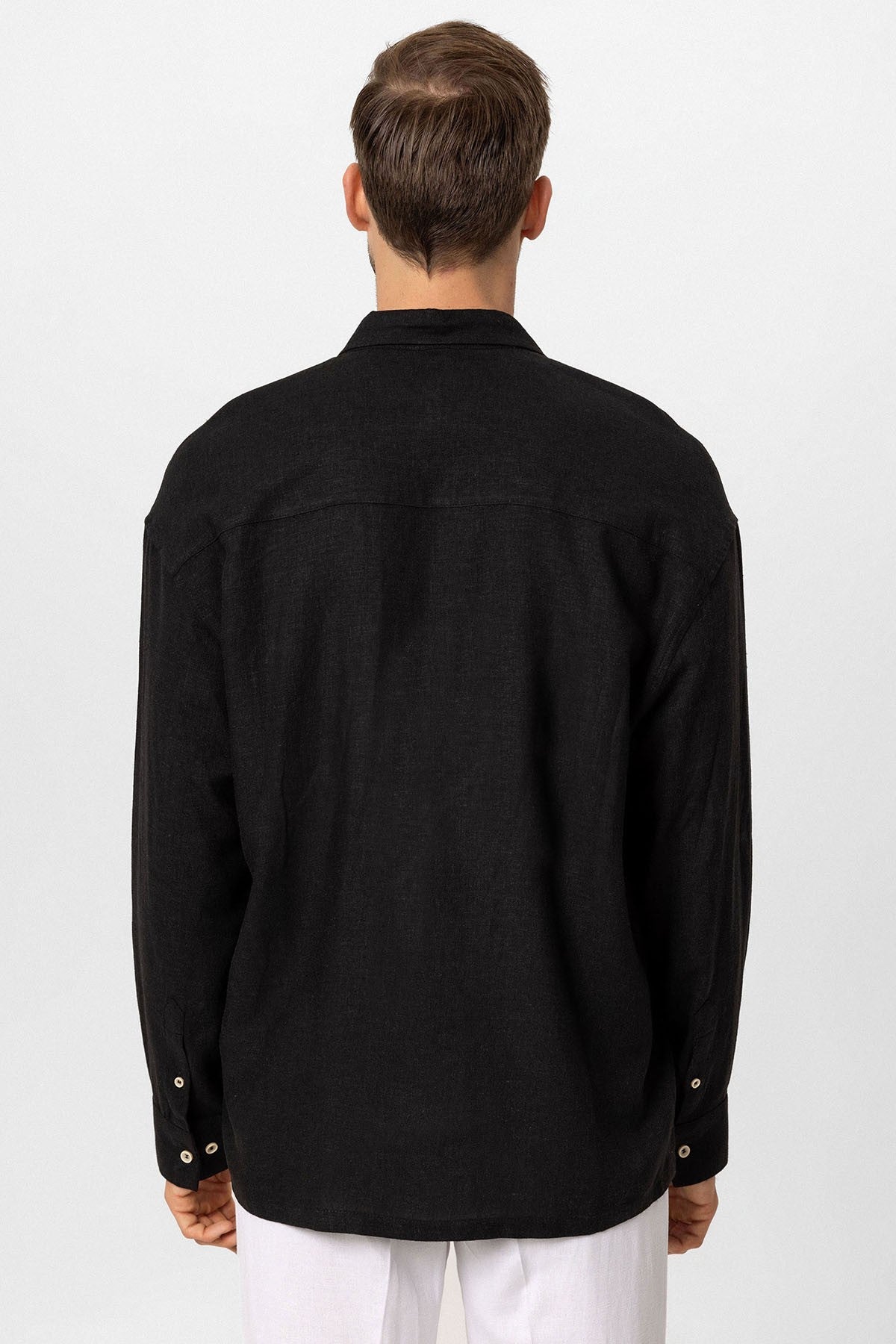 Antioch Oversized Long-Sleeve Men's Shirt